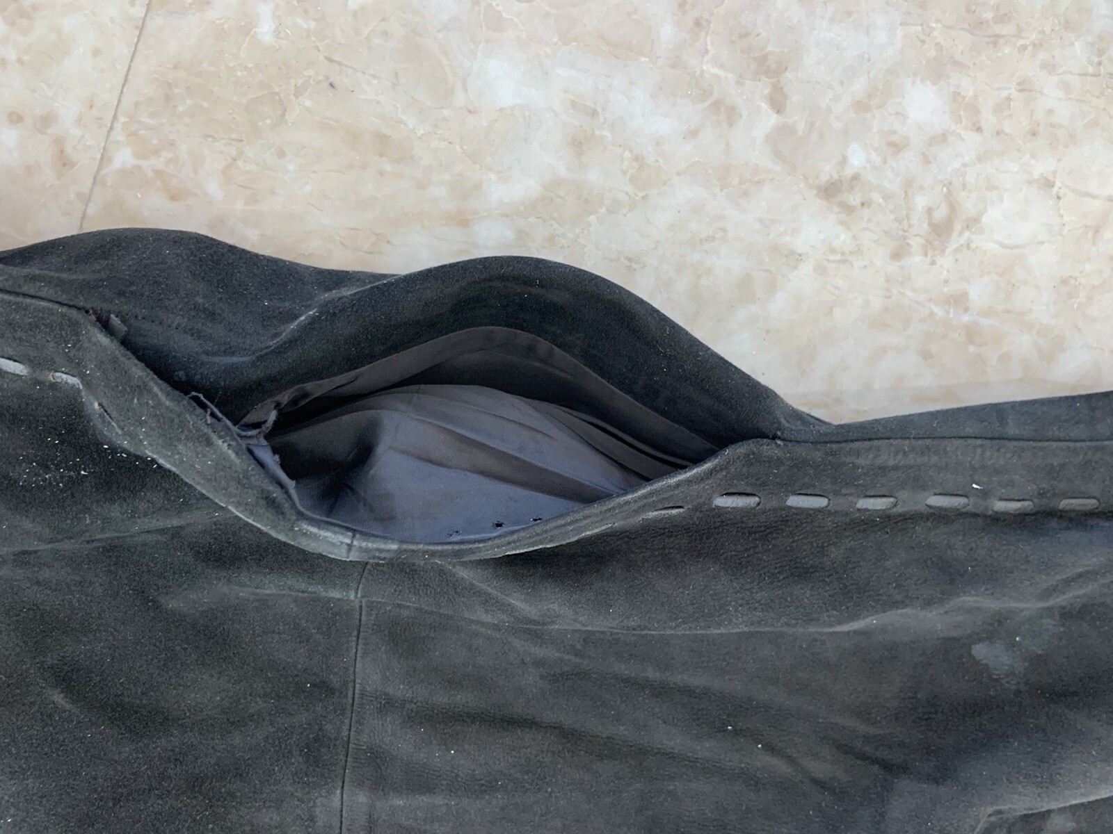 Vintage Fine Dark Brown female special leather coat