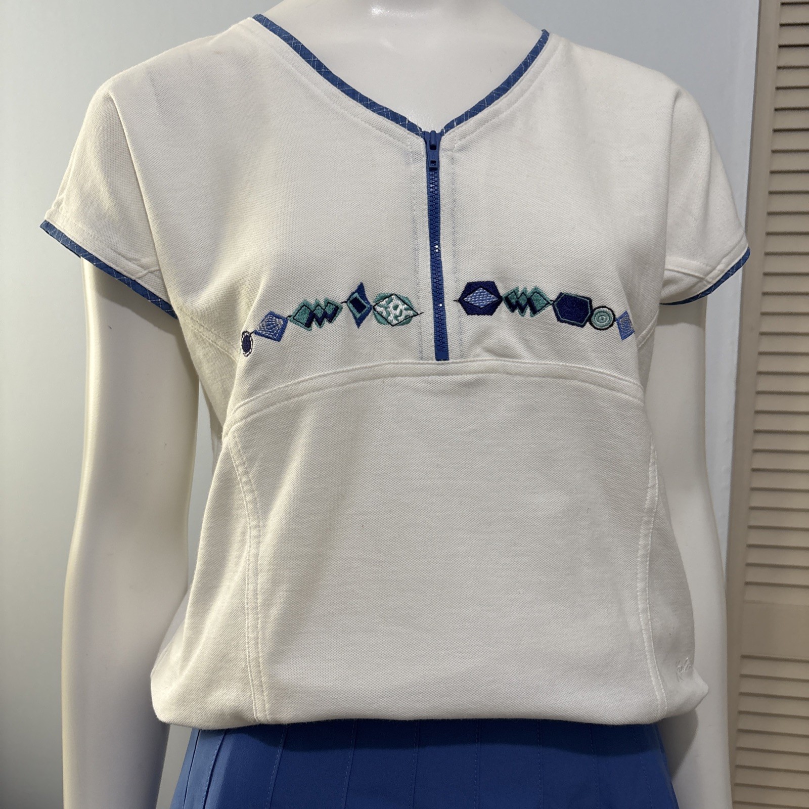 RARE Vtg 90s Kaelin 2 pc Pleated Tennis/golf Skirt & Shirt Set Sz S