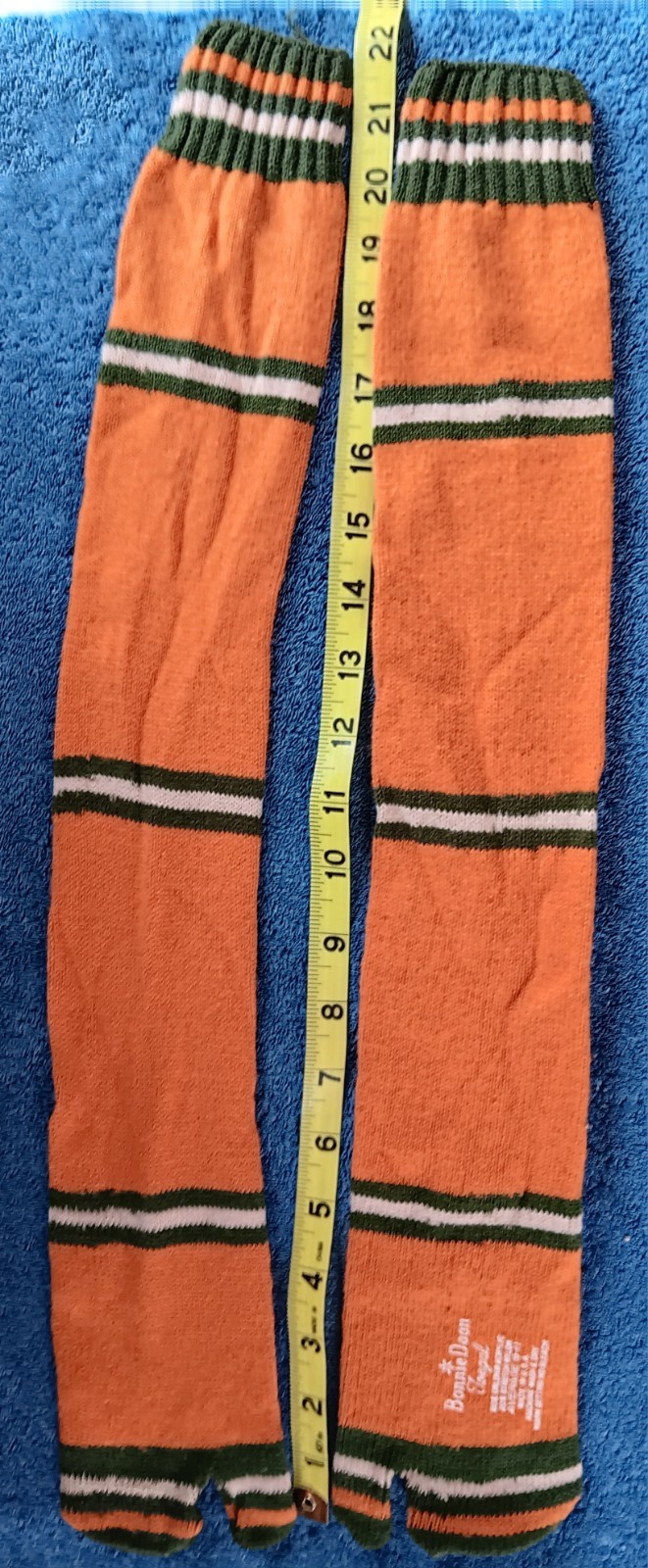 1970s Vtg Toegal Socks Tube Sox Knee Hi 9-11 Orlon Acrylic Nylon BONNIE DOON HTF