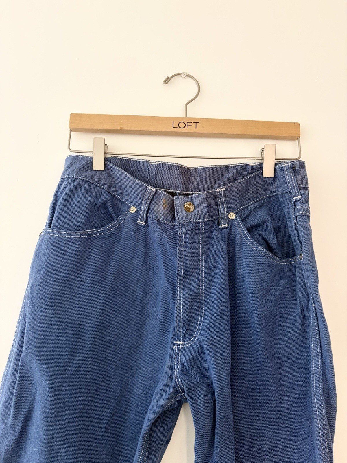 Vintage 60s-70s Blue Sears Jeans Women’s Denim Pants Straight Leg