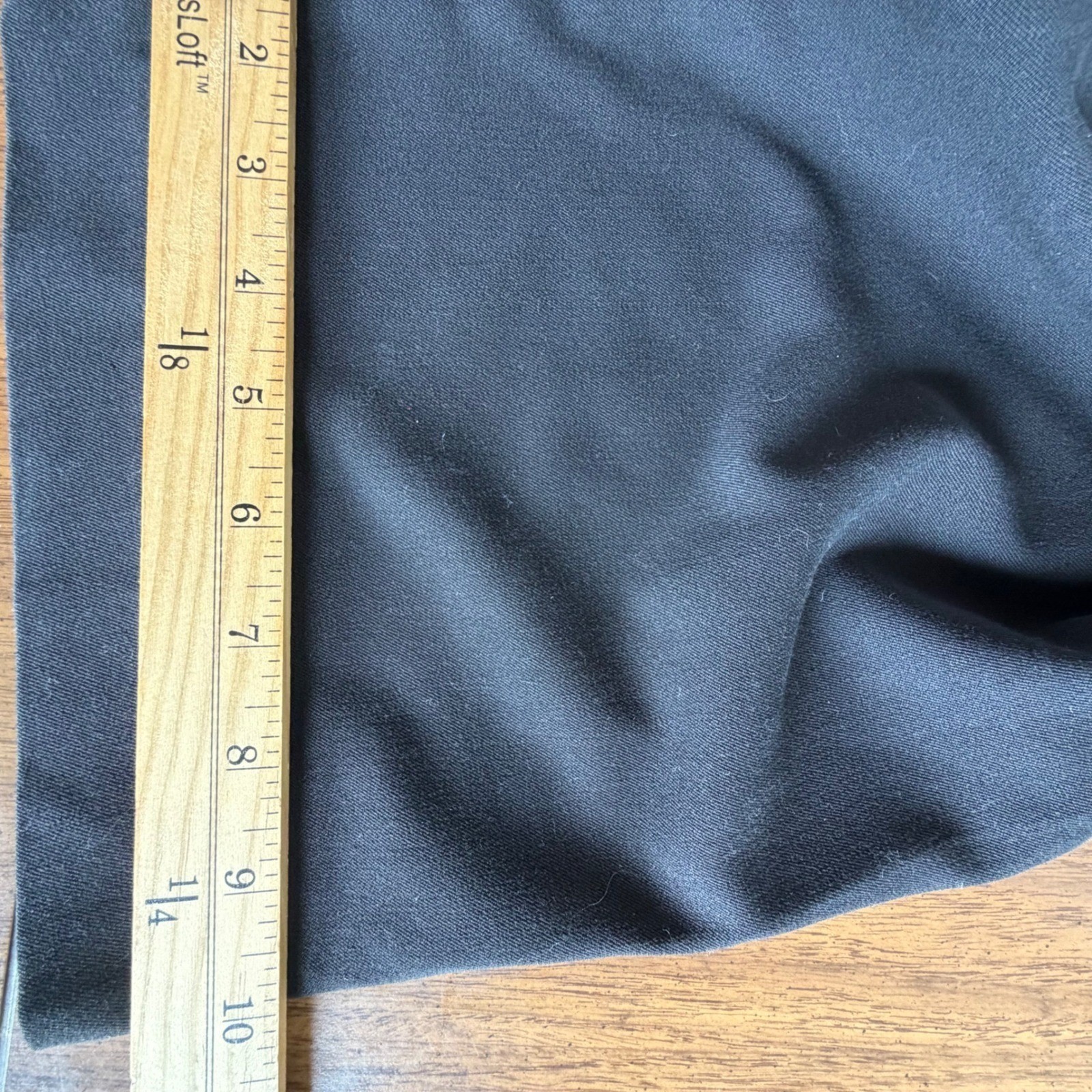 Vintage 2000s Black Career Minimalist Wide Leg Dress Pants Trousers Size 18 XL