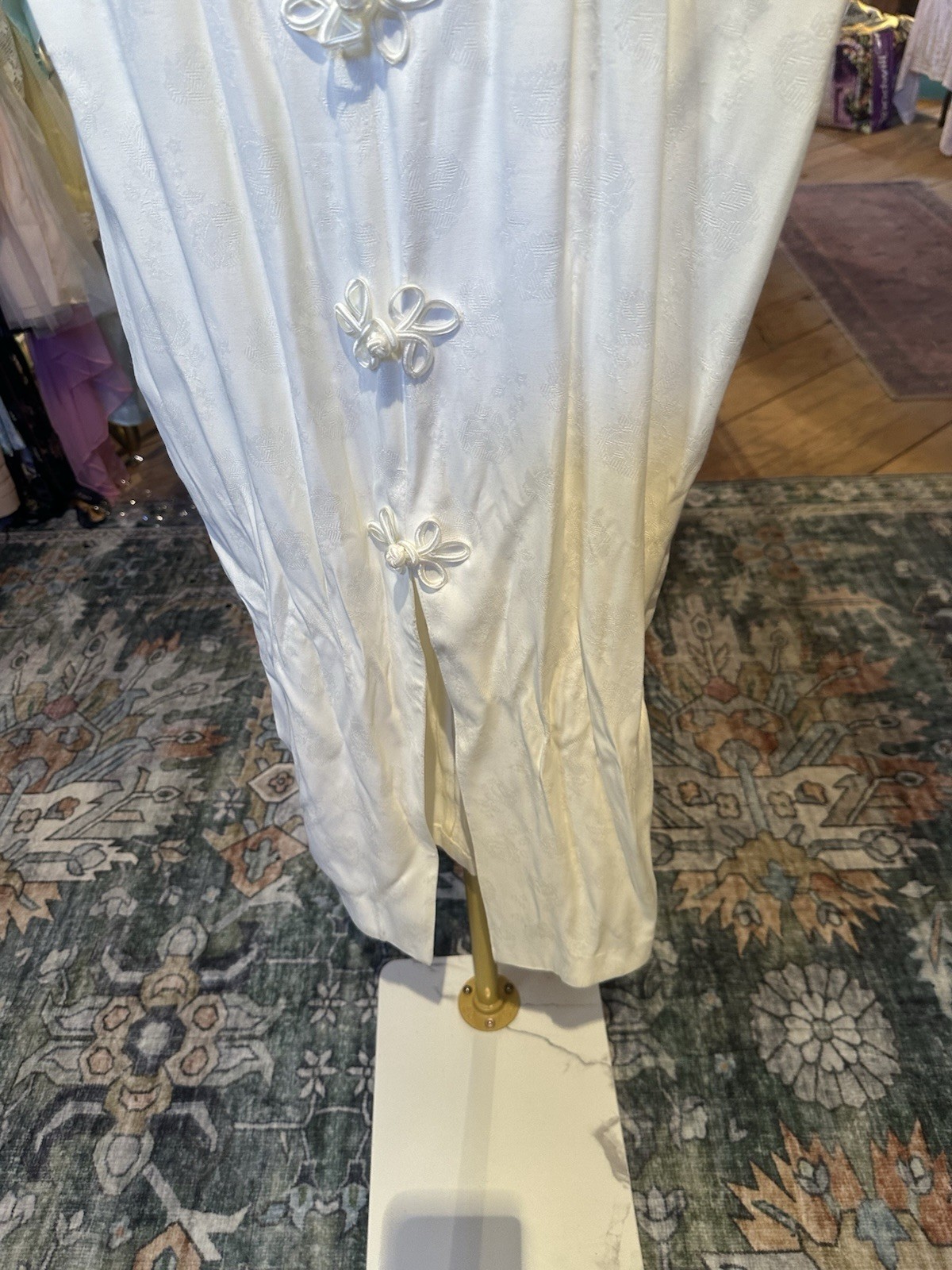 La Belle Fashions Inc. Vintage Ivory Dress Women’s Regular Size 9