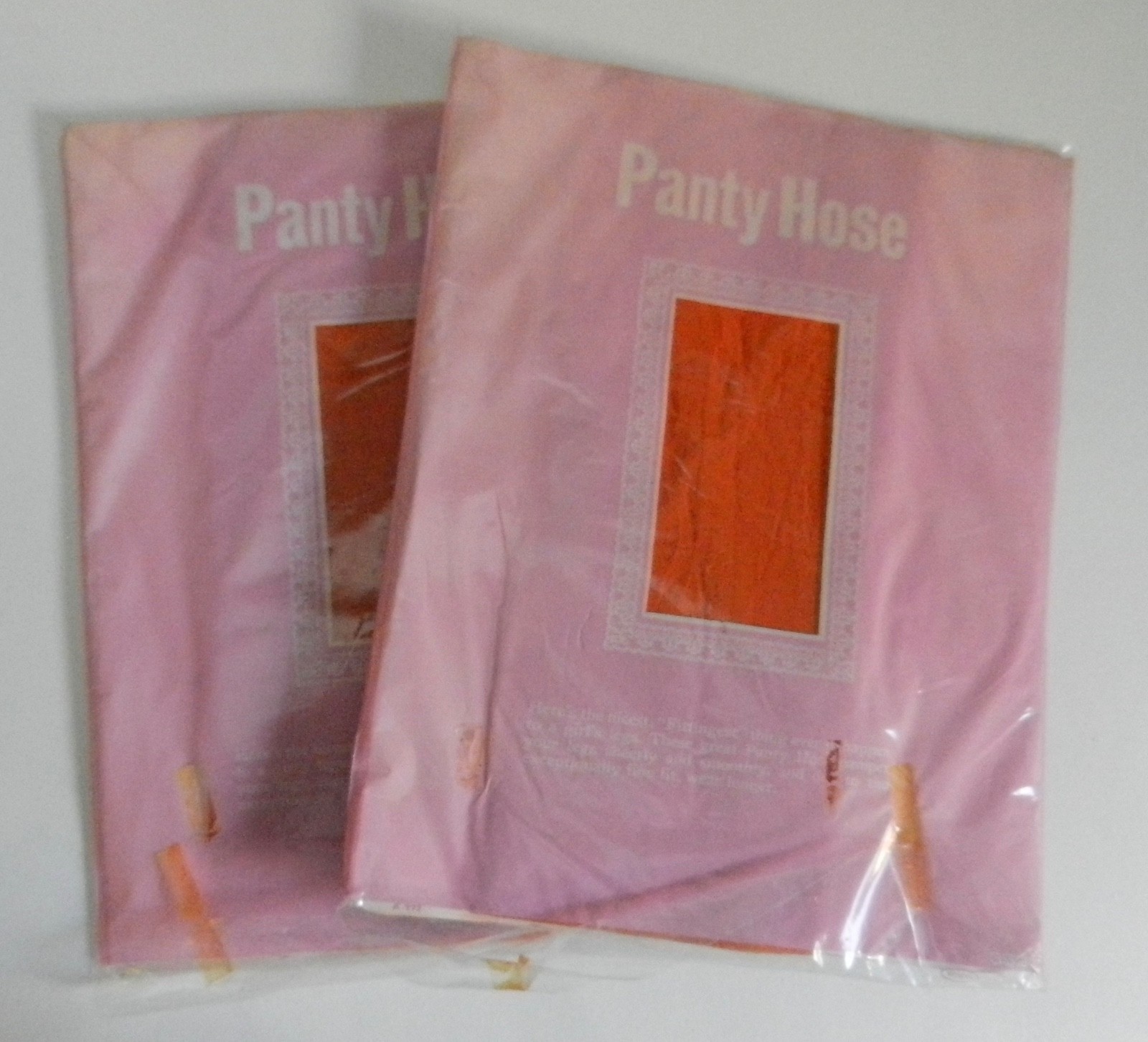 1 Pair Vintage Opaque Same Waist to Toe Panty Hose Size 5’0” to 5’9” Yellow
