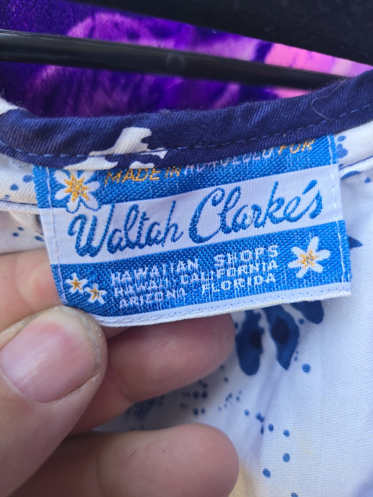 Vintage Waltah Clarke’s Hawaiian Aloha Maxi Dress 6010