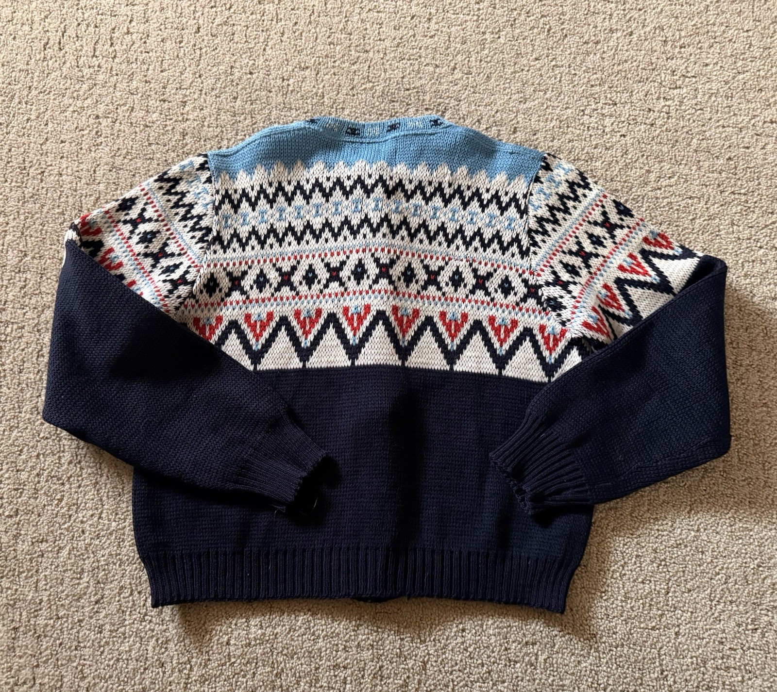 Vintage Jersild 100% Virgin Wool Sweater Sz ML B38