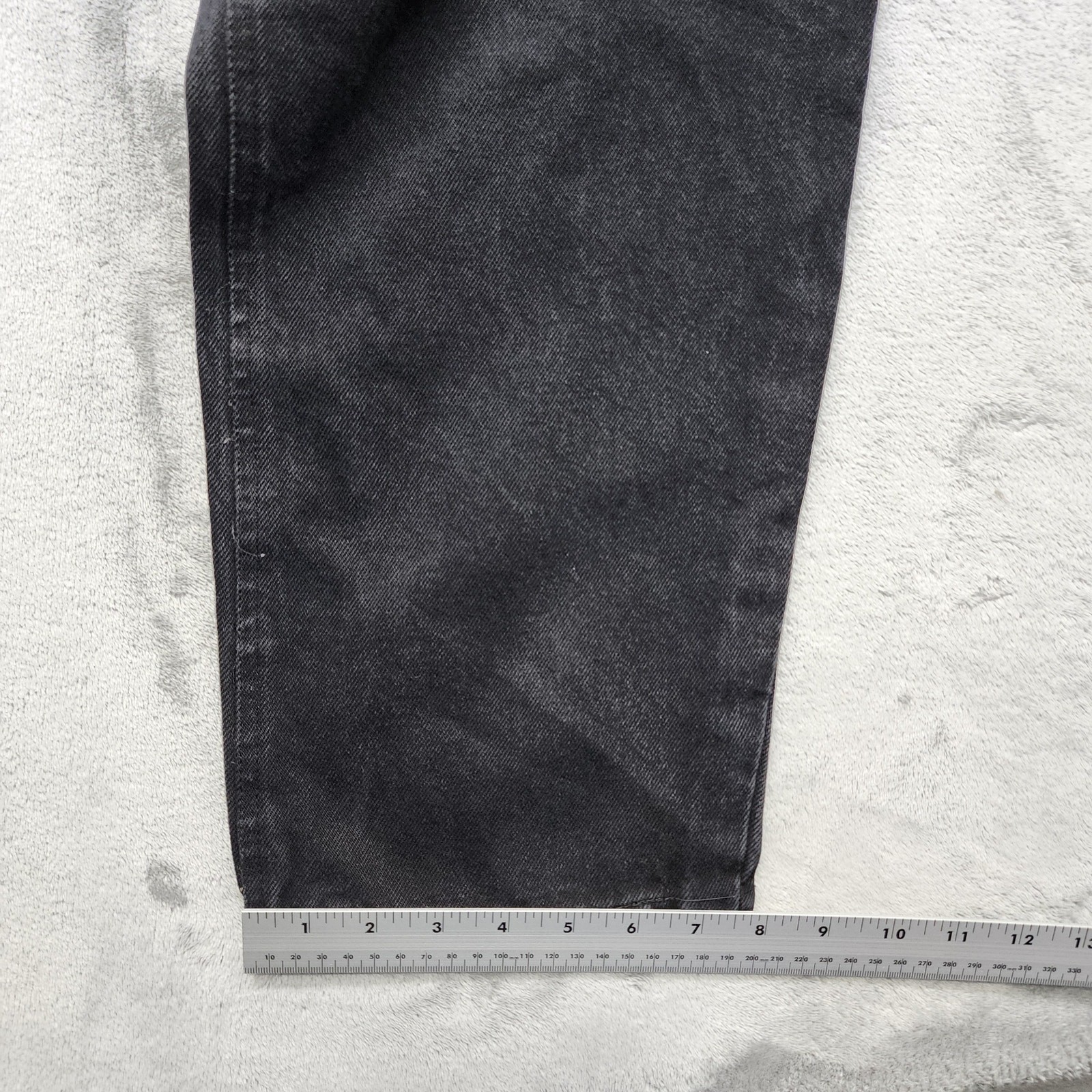 Vintage Kris Evers Overalls Womens 11 Juniors Black Denim Bib Suspender Slim Leg