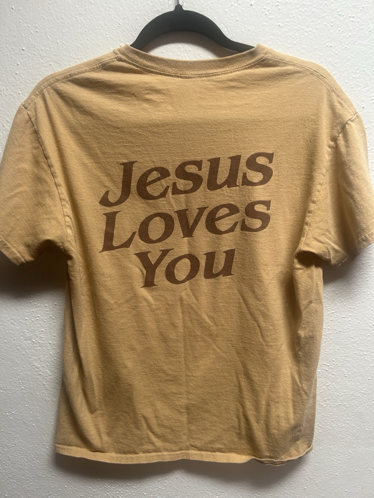 Jesus Loves You He Is Risen T-shirt Vintage? Stained S/M?