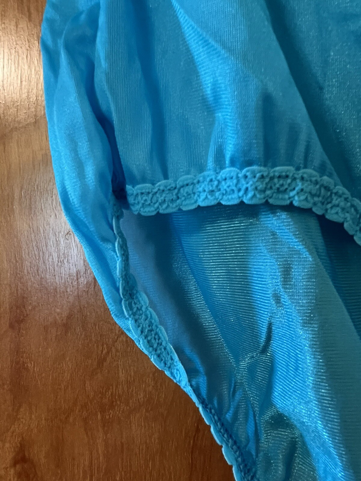 Kmart Panties Underwear Nylon Tricot Blue Panty USA Vintage K-mart NWT Esteem 9