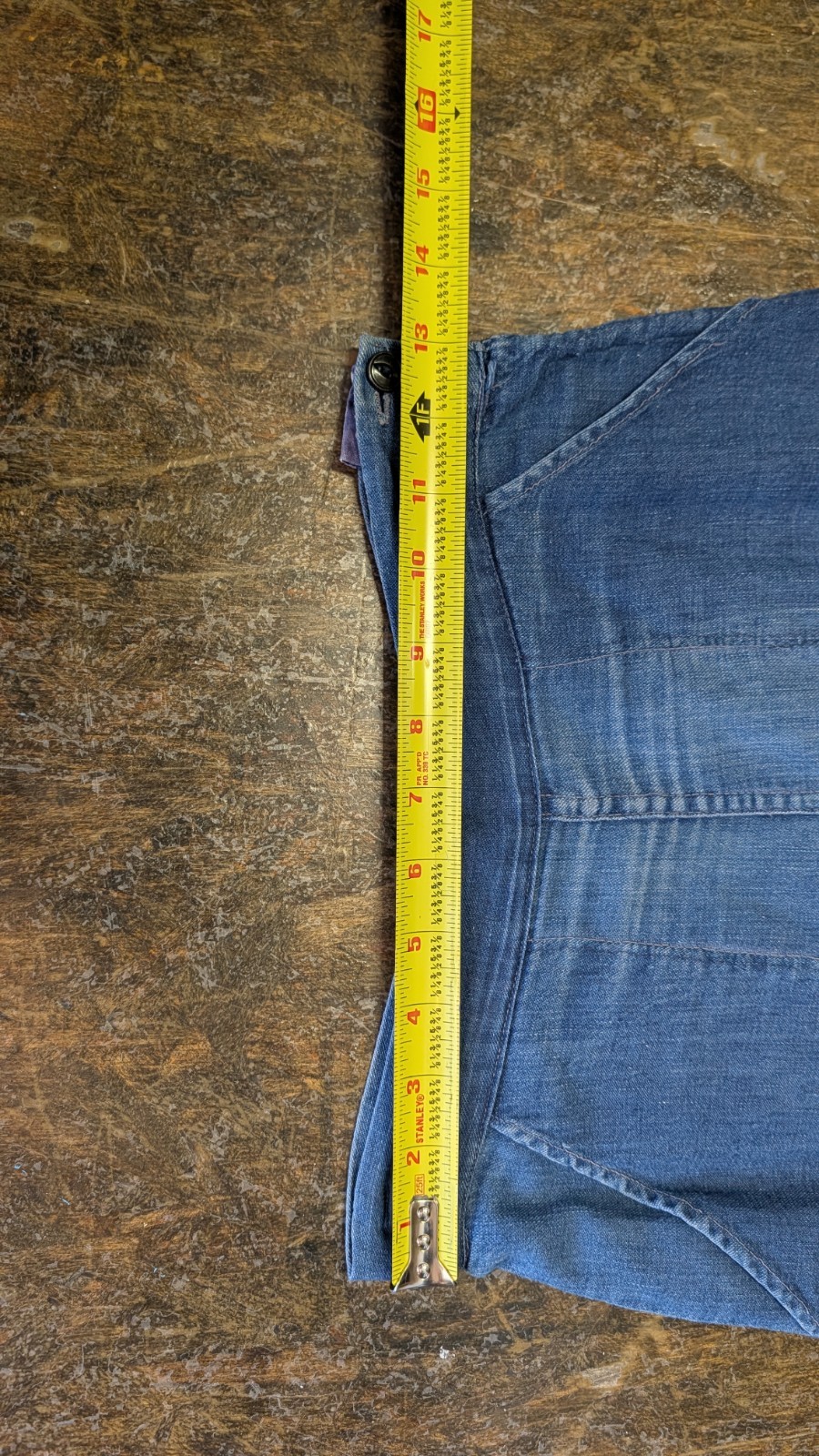 Vintage 40s 50s Western Side Zip Denim Jeans Work Wear Ranch Women’s Pants S