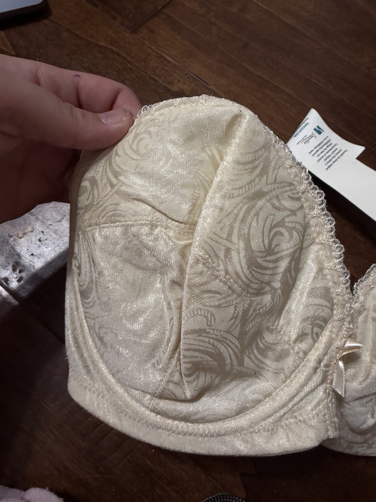 Smoothie Solutions Strapless Bra 34D Champagne Vintage NOS 1990s Deadstock