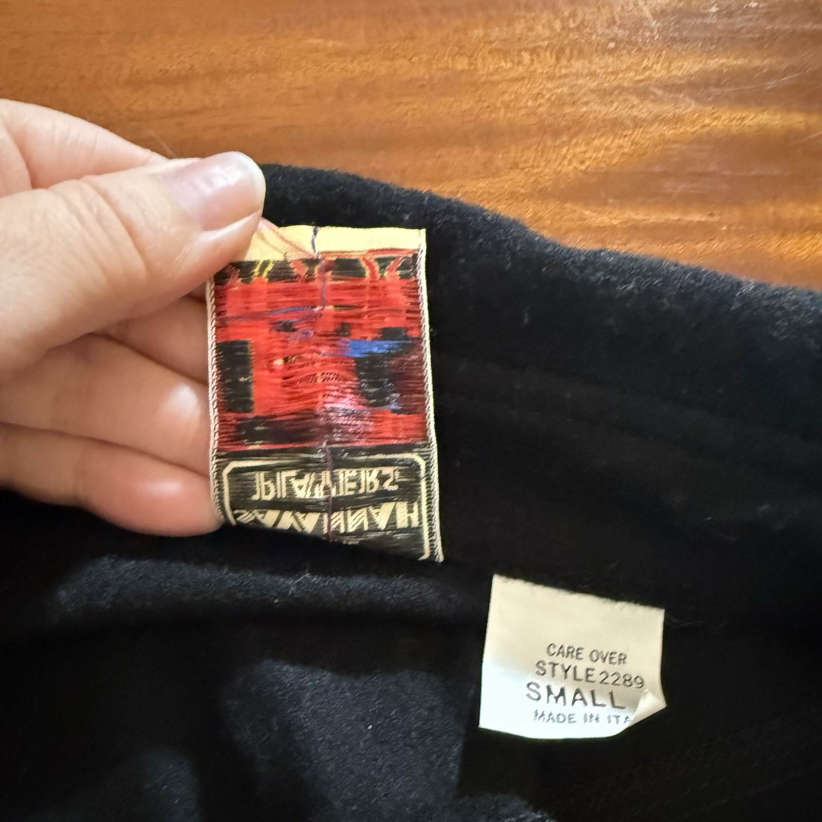 Savannah Players Vintage Italian Wool Shirt Jacket –Women’s Small Black Italy