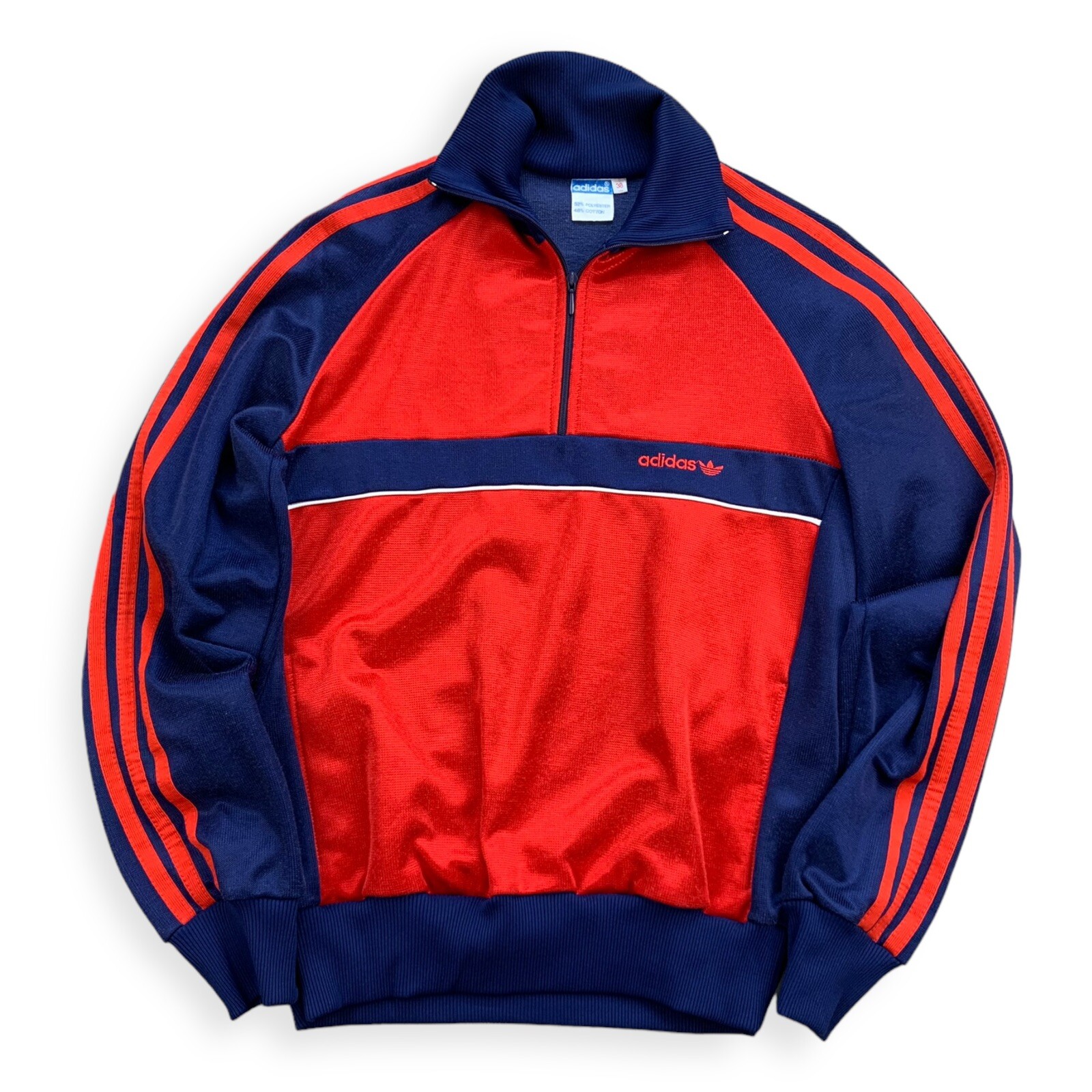 Adidas Vintage Sweater Size 38 S-M Womens 80s Track Jacket West Germany AJ7