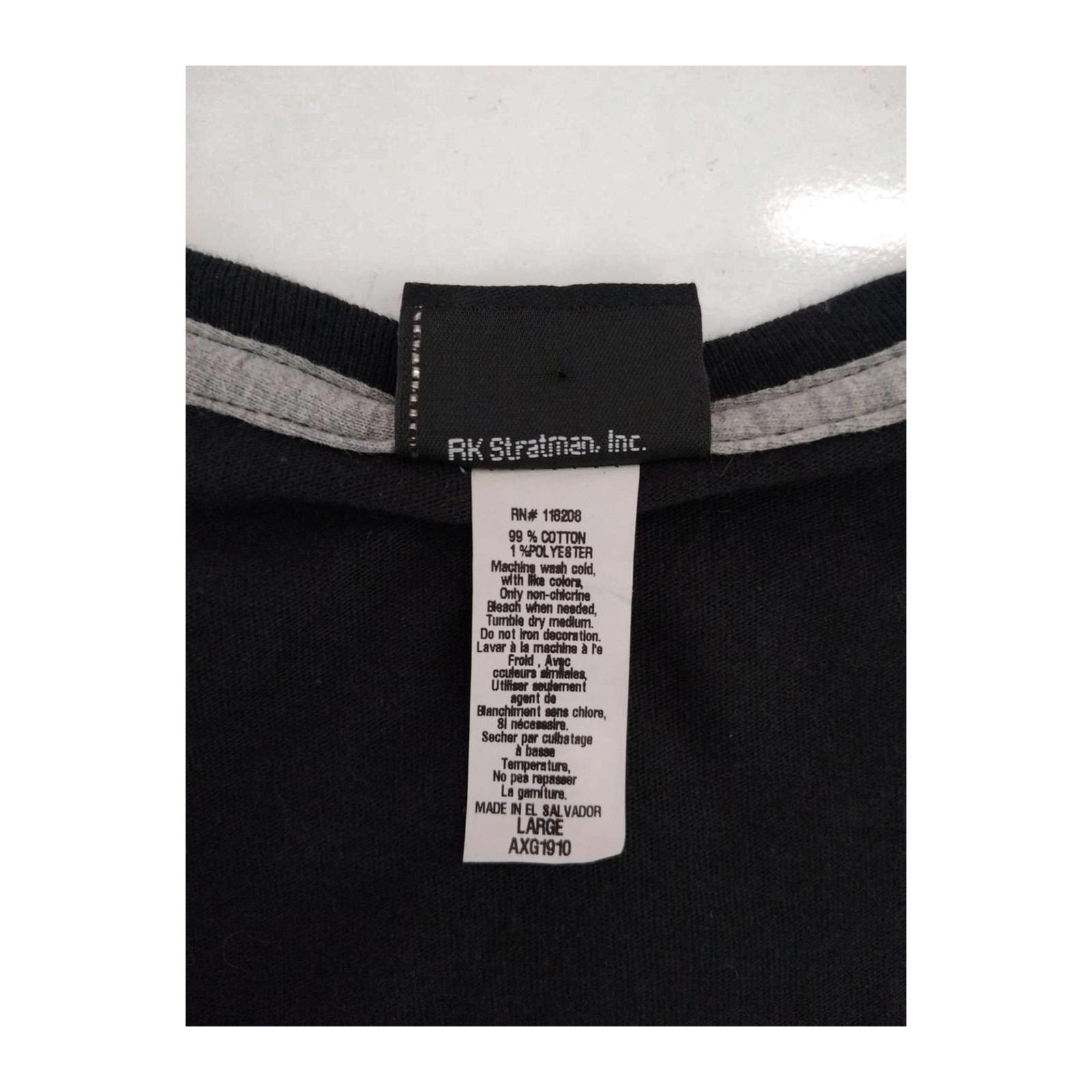 Harley Davidson Women’s Deep V Neck Short Sleeve T Shirt Black L
