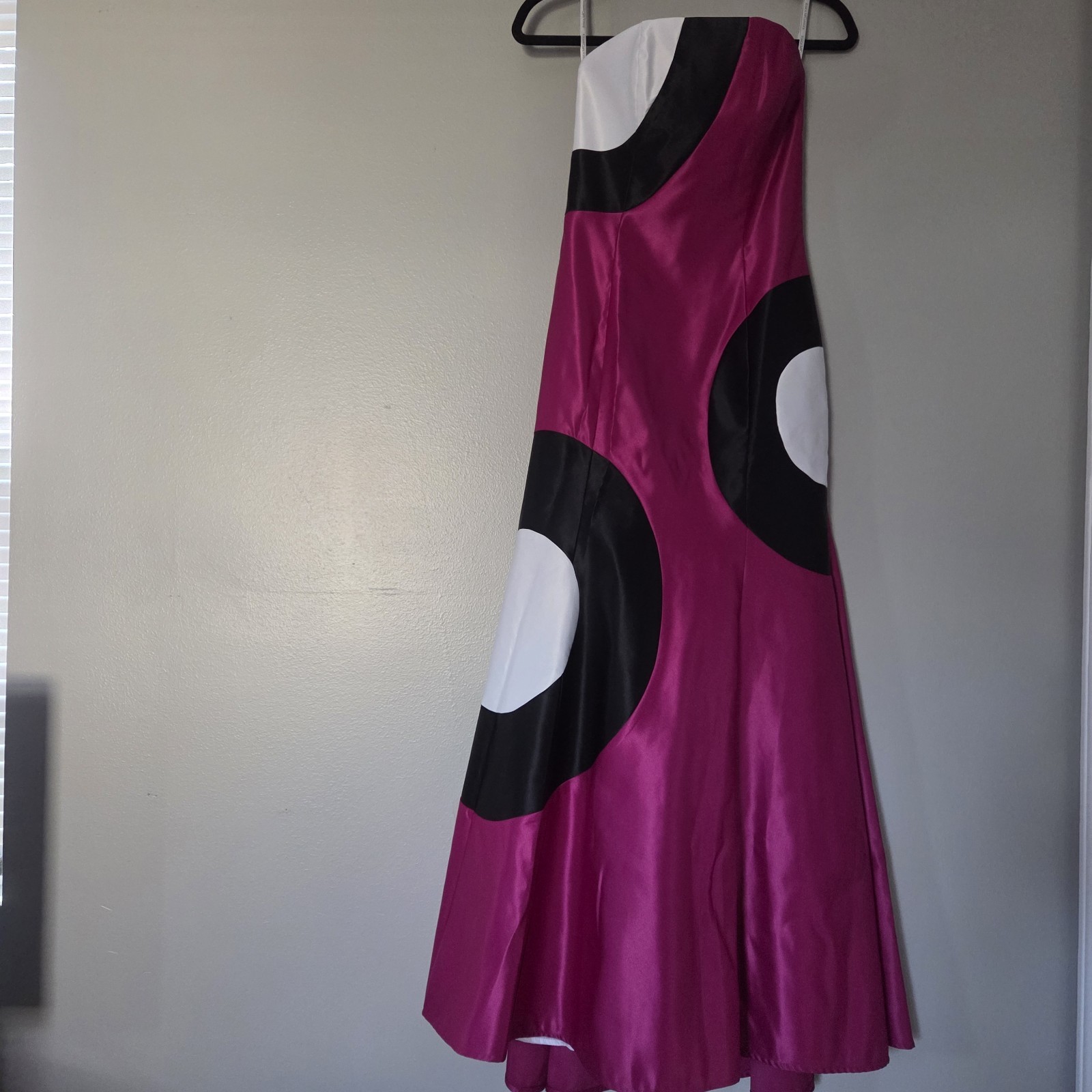 Vintage Gunne Sax Jessica McClintock 80’s Hot Pink Y2k Prom Formal Dress Sz 3