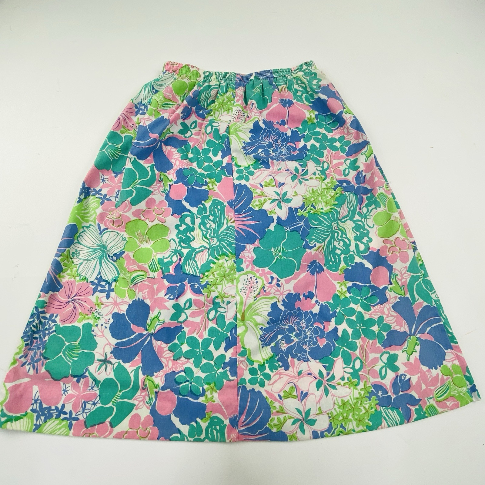 Vintage Lilly Pulitzer Floral Skirt Late 70s – Early 80s W/ Pockets! Waist 27-34
