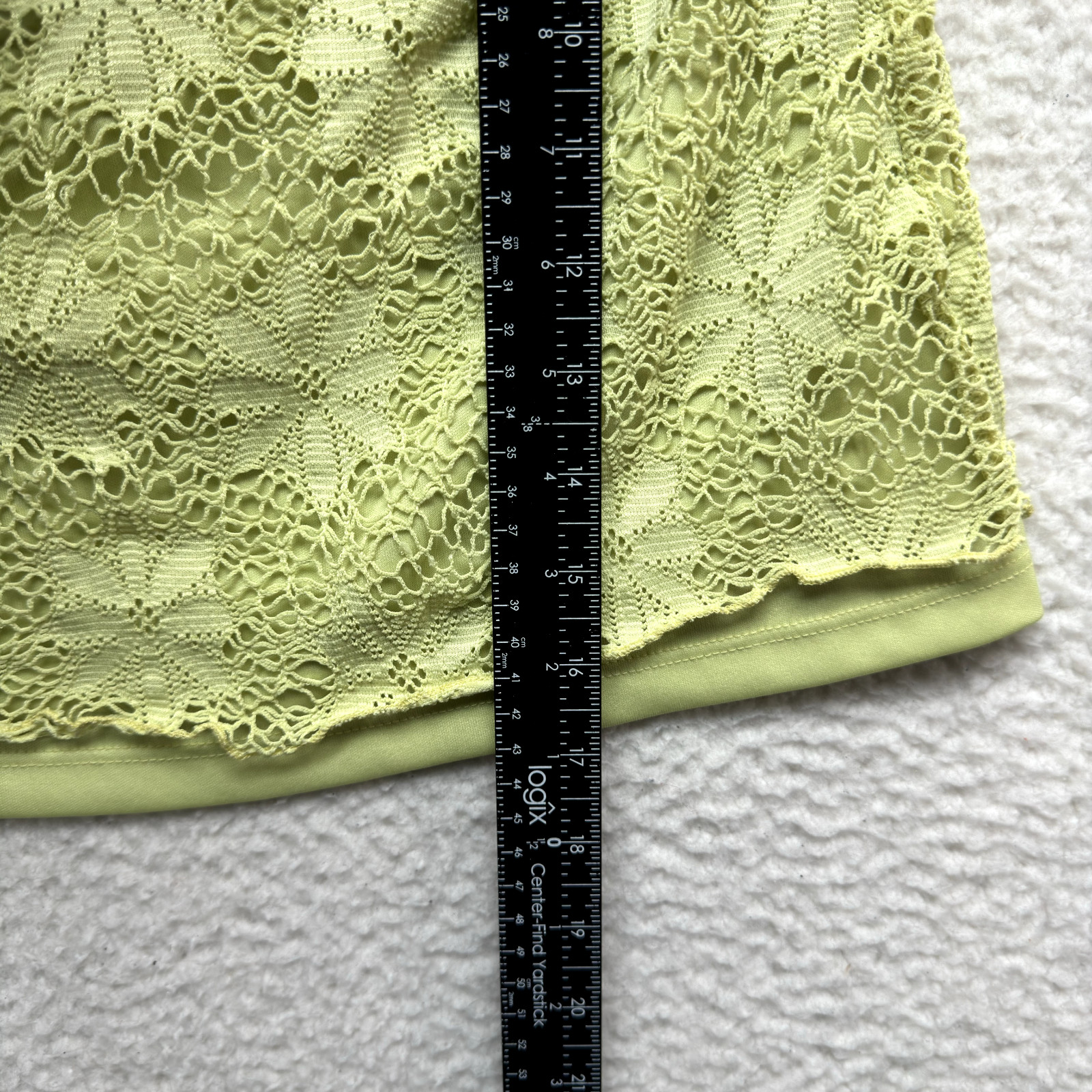 90s Y2K Vintage Strapless Tube Top 1X XL Green Coquette Boho Fairy Whimsigoth