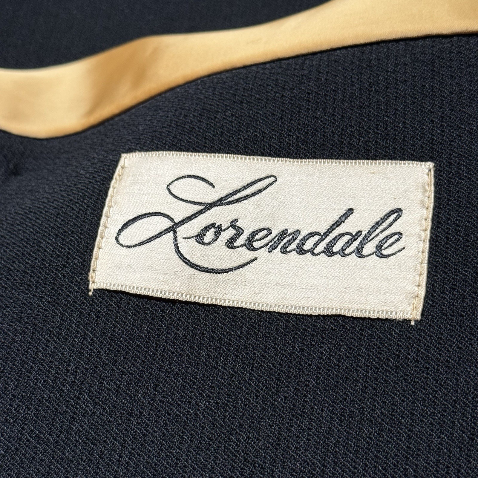 Vintage 1960s Women’s Black Wool Trench Coat 60s Lorendale By Bromleigh Size M?