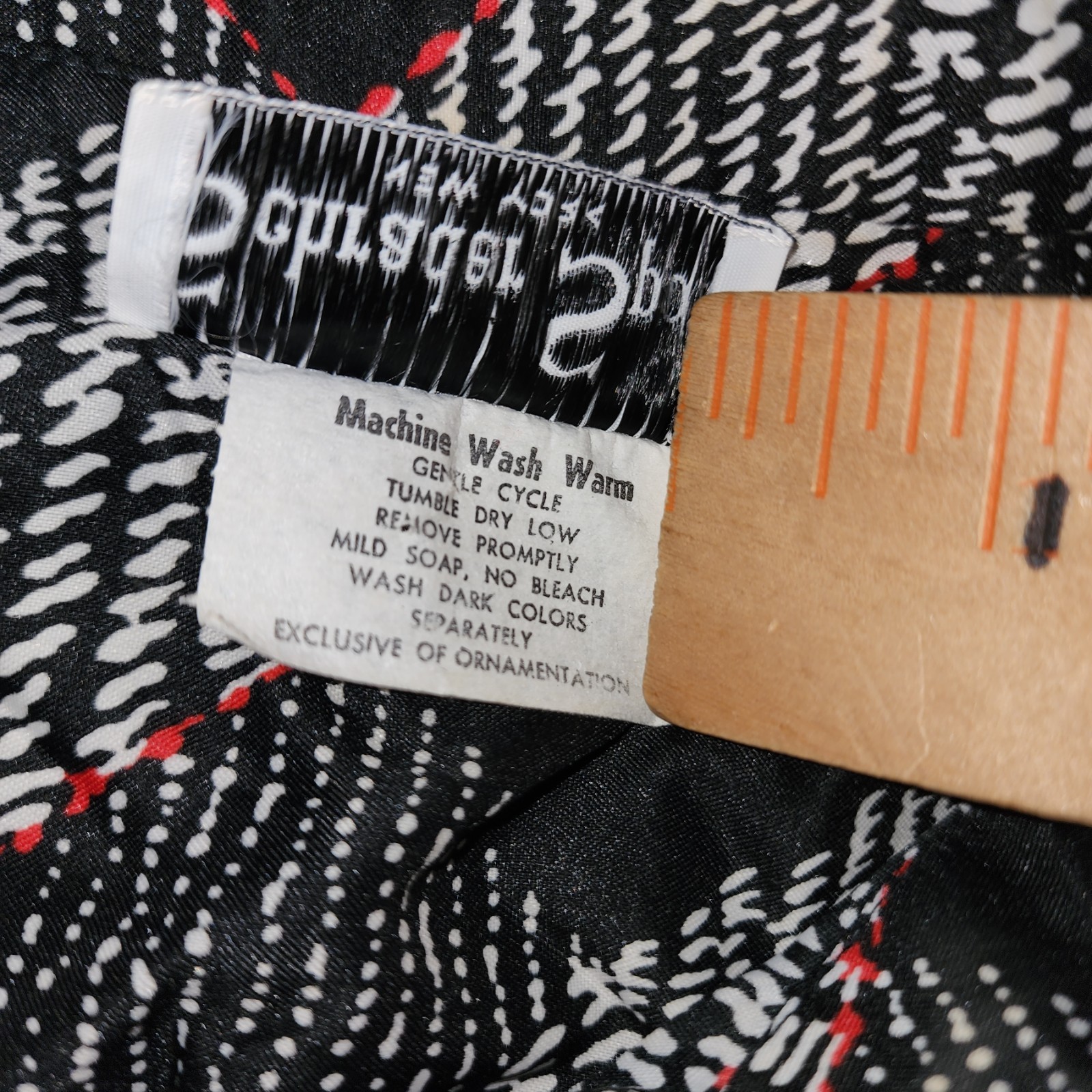 Vintage 1970s Schrader Sport New York Size 6 Collar Neck Secretary Librarian