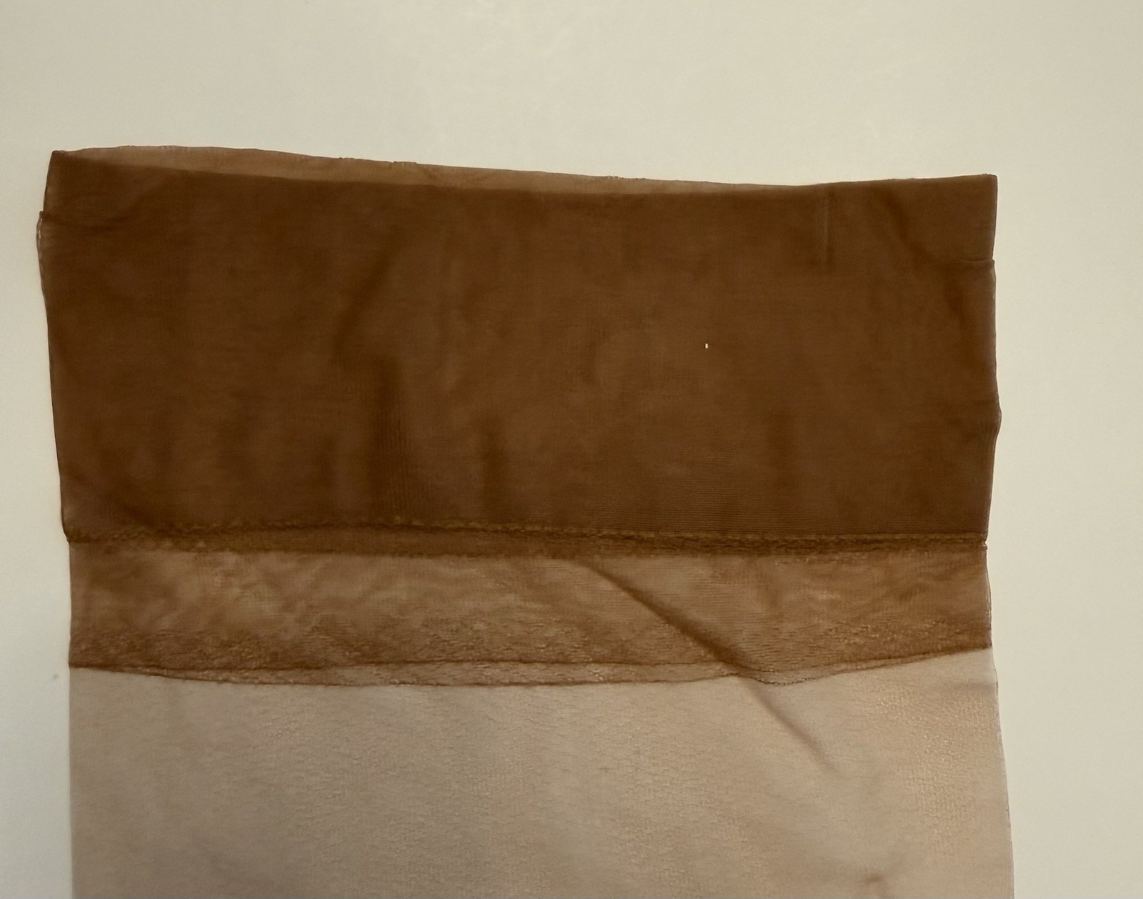 Vintage Seamless Mesh Stockings With Reinforced H+Toe 34 Inches Long
