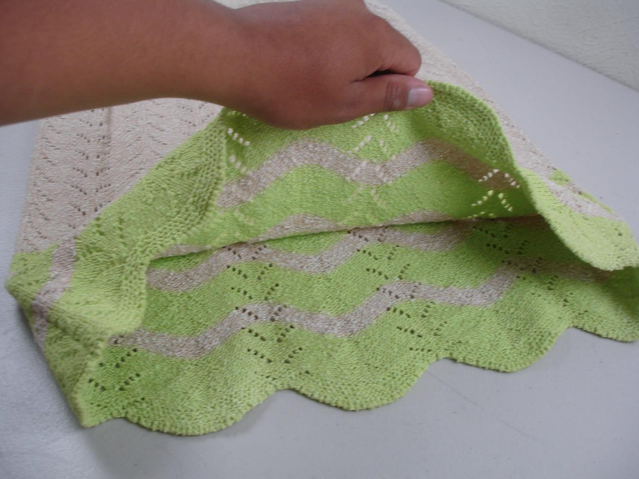 Women’s XS Vtg 1960’s Mister Cig 2-Pc Outfit Sweater Skirt Knit Beige Lime Green