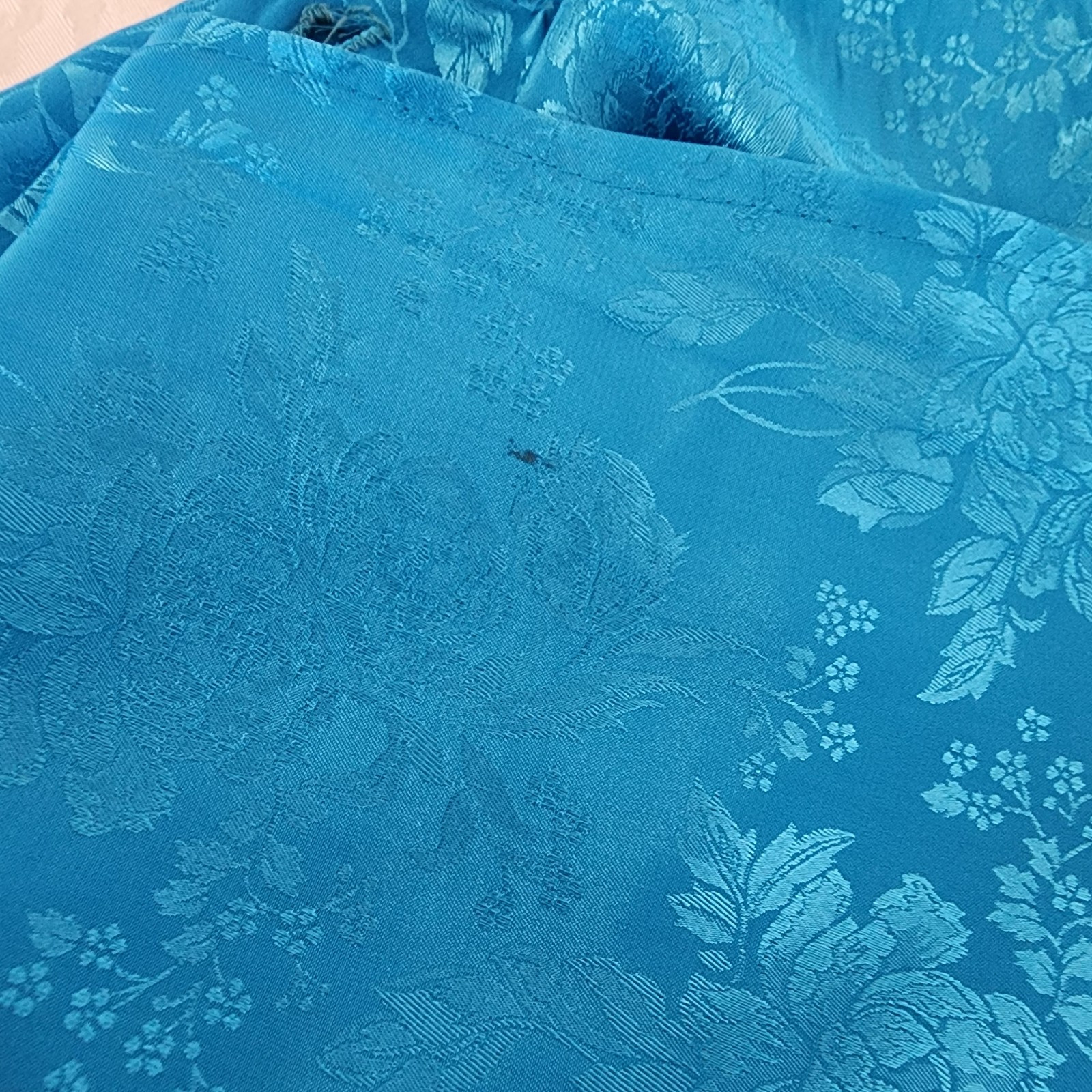 Rare 1980s – 1999 Mature Women’s Dress Set Size 22 Blue 2 Peice Button Up OOAK