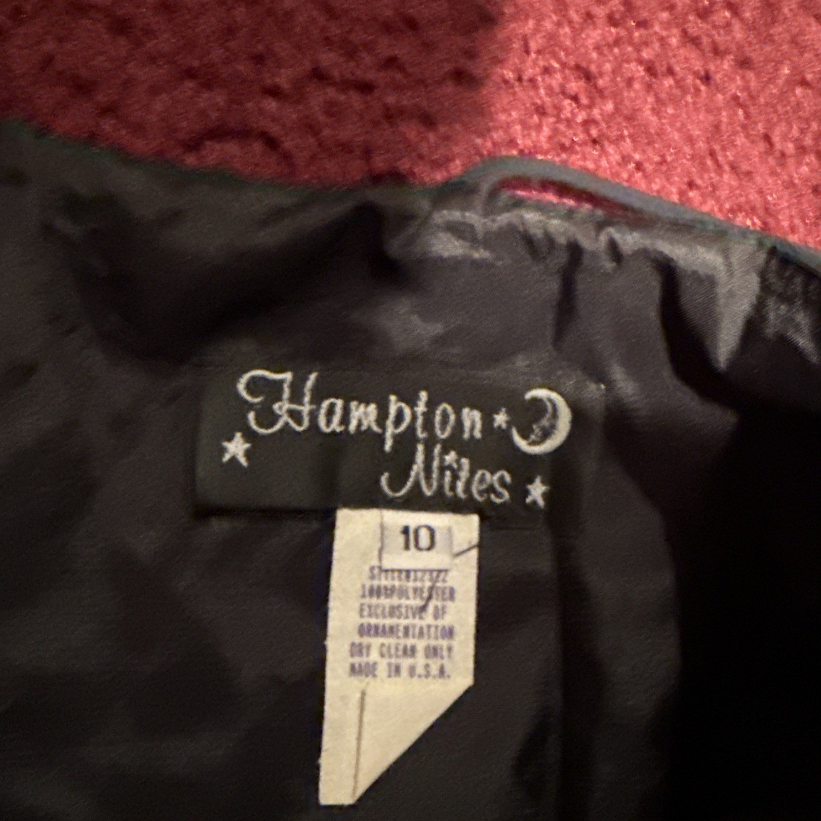 Hampton Nites Dress Women’s Size 10 Prom Party Mini Sleeveless