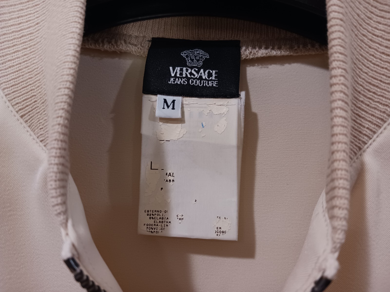 Versace Jeans Couture Vintage „VJC” Zipper Charm Double Zipper Bomber Jacket