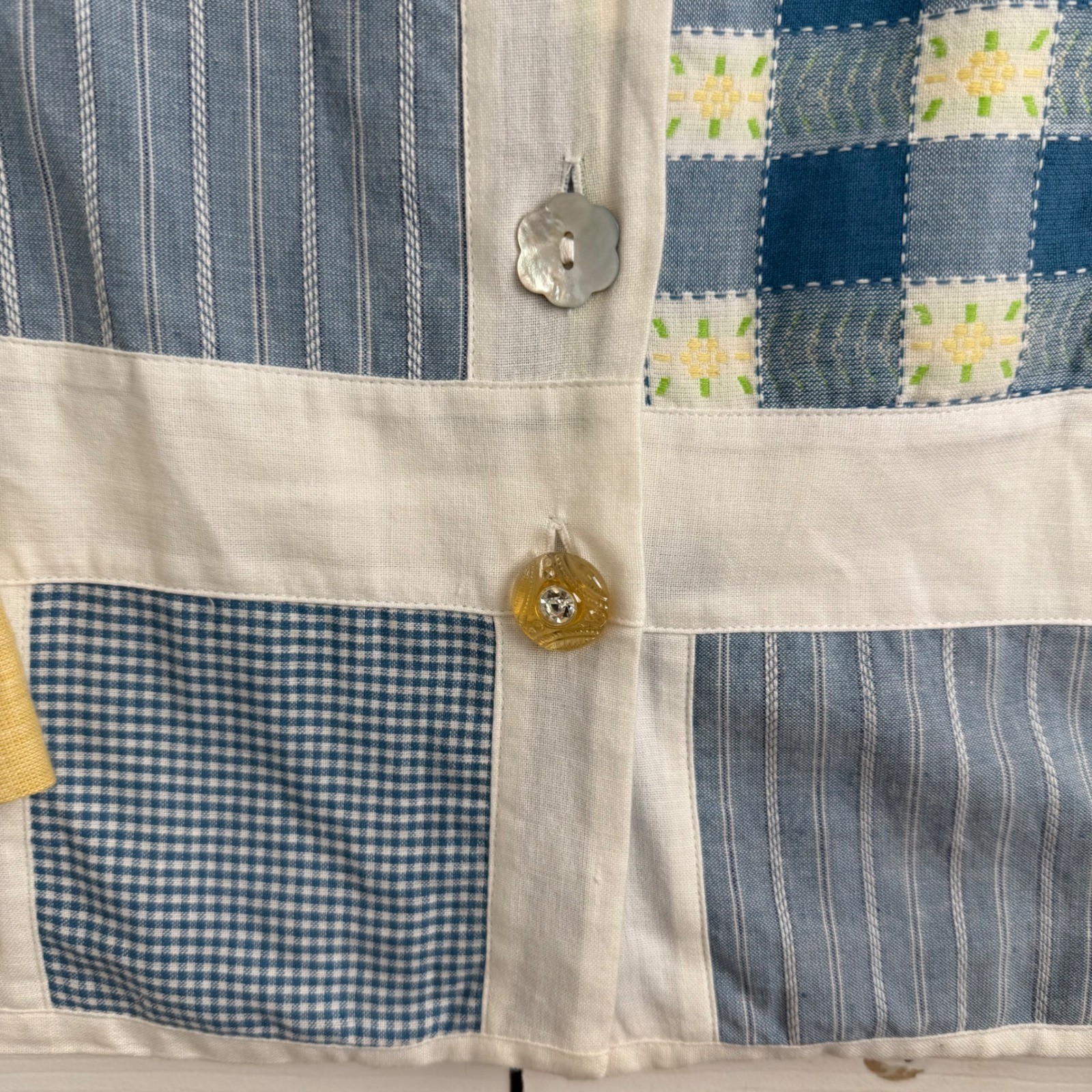 Vintage Taylor G Patchwork Quilt Jacket Women S Cottagecore Prairie USA Made