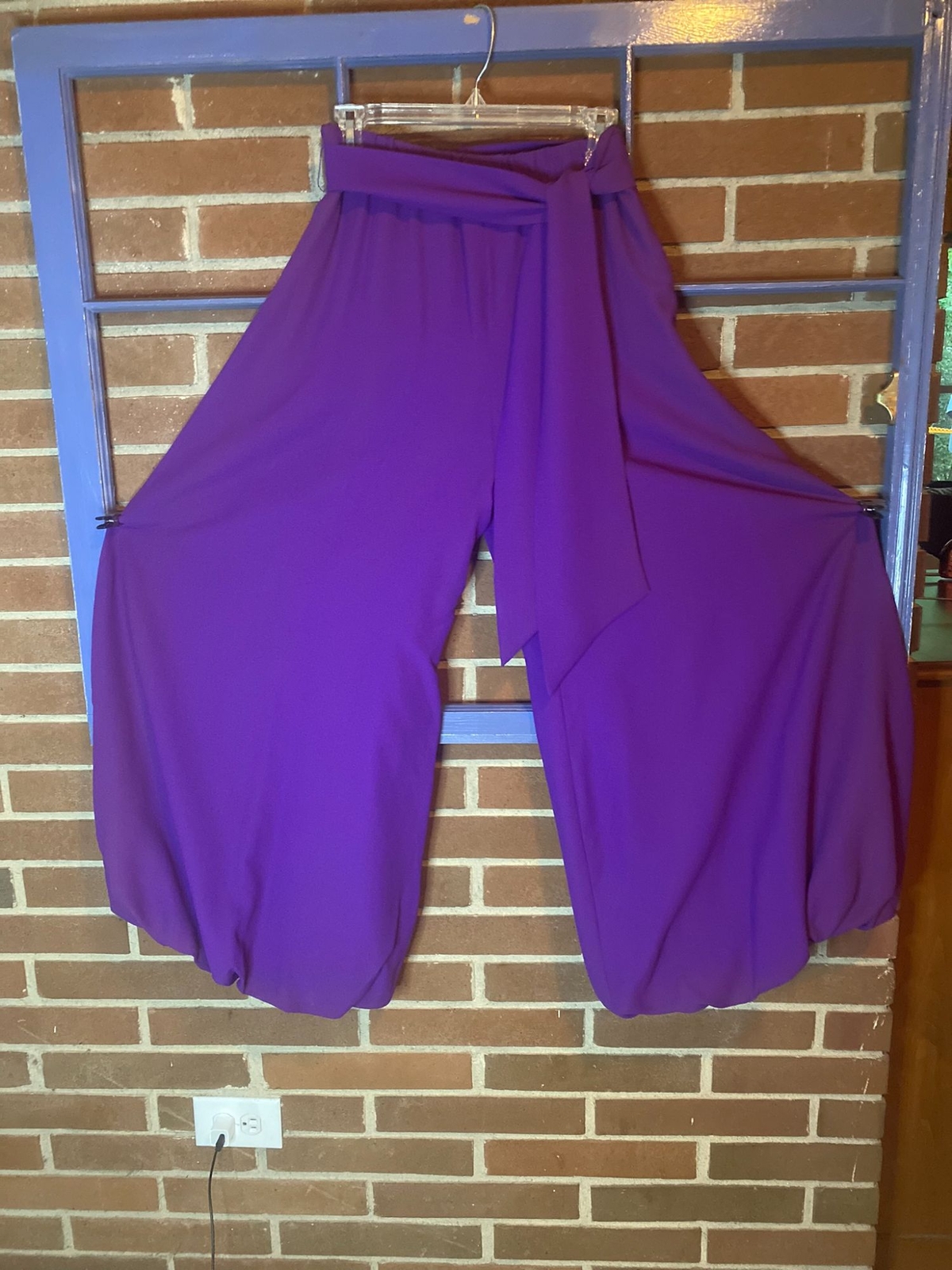 1960s Harem Pants Sir James Spectaculars of California Purple XS/S