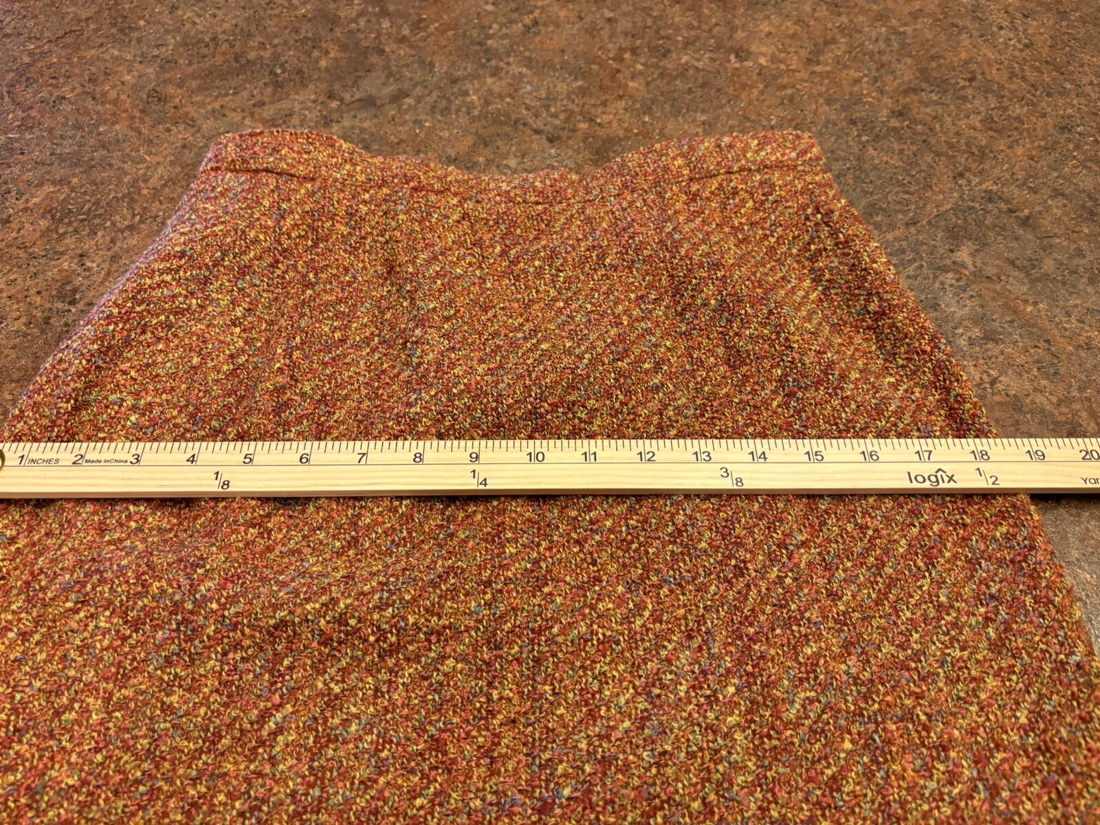 Vintage 60’s Tweed Skirt & Jacket Blouse William Pearson Designer Stunning! Sz 8