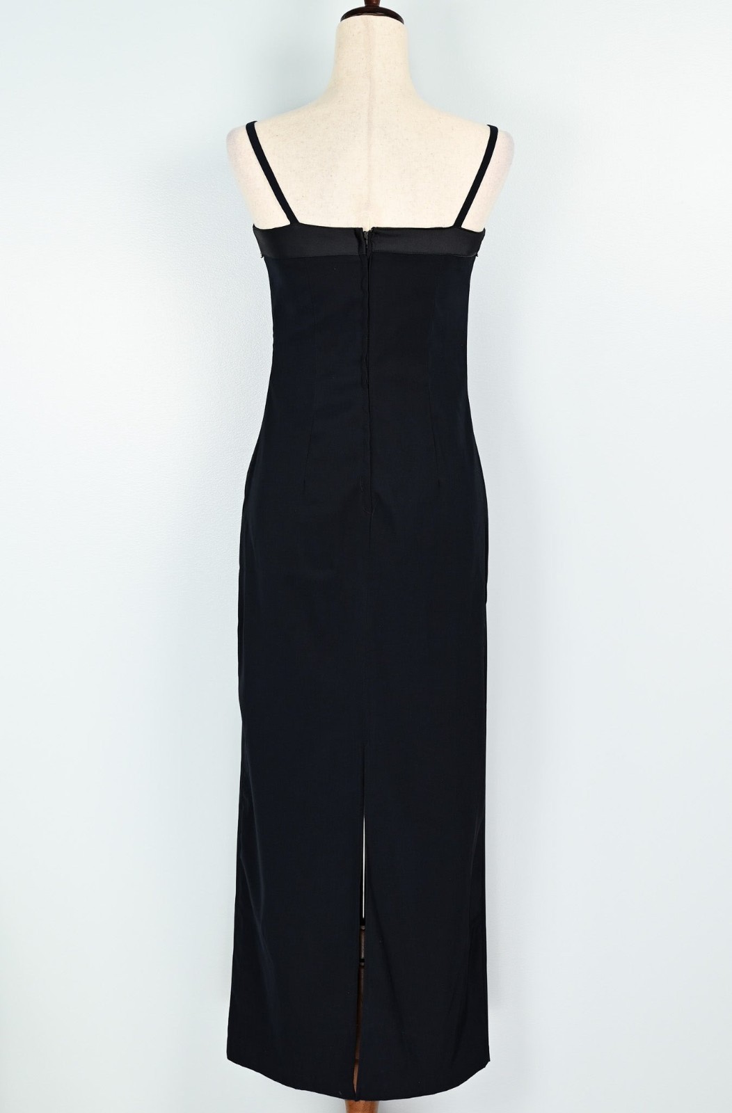Vintage 90s Dark Blue BYER TOO! California Formal Maxi Dress – 7