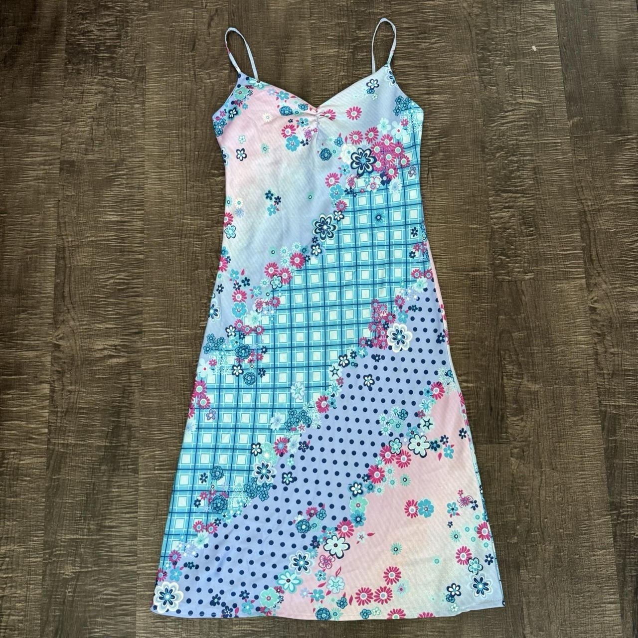 Vintage 90s Morgan De Toi Floral Midi Fairy Dress Size Women’s Small