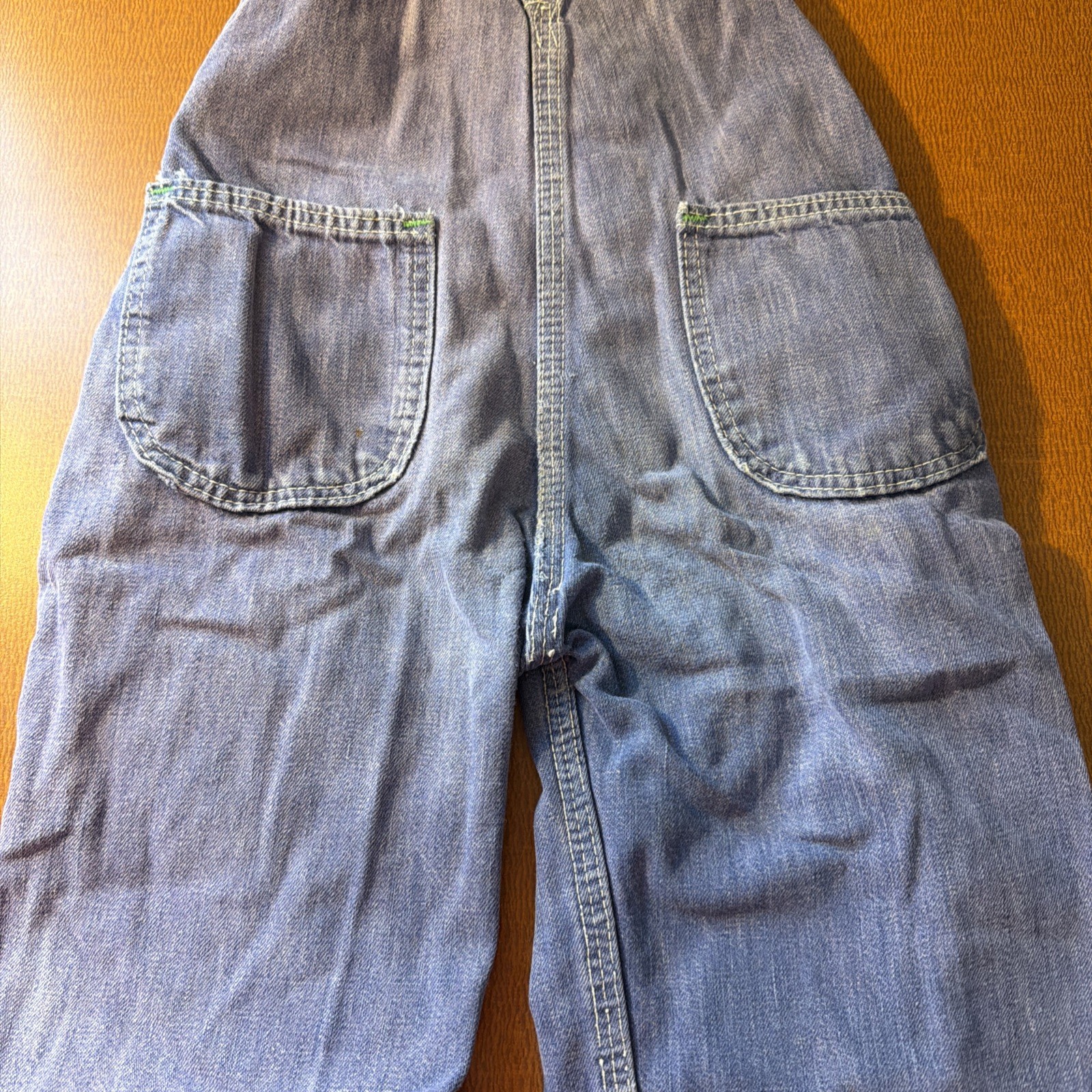 Vintage Washington Dee Cee Kids 2-3T Denim Overalls Sanforized USA 60s 70s