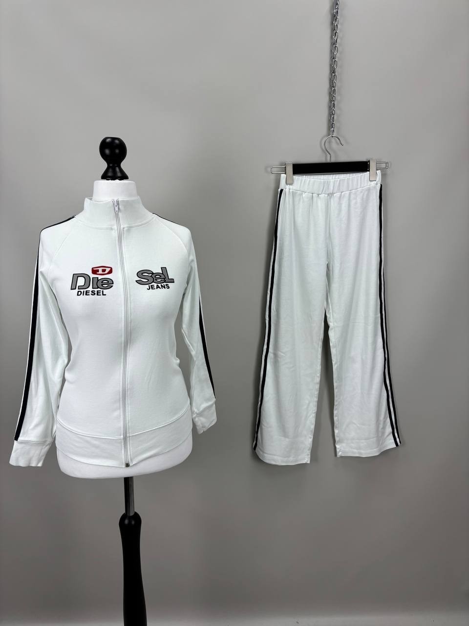 Womens vintage Y2k sport suit Diesel Size XS/S Color White Duties Paid (USA)