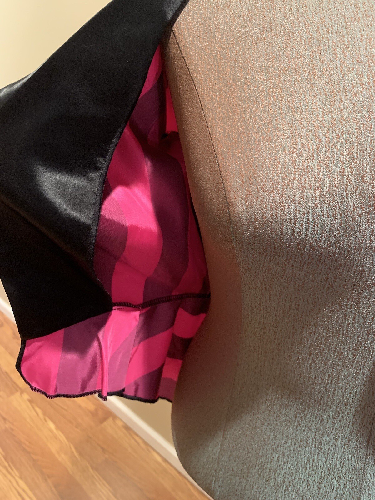 Curtain Call Women’s Vintage Costume Jacket Blazer Medium M Pink Black 80’s