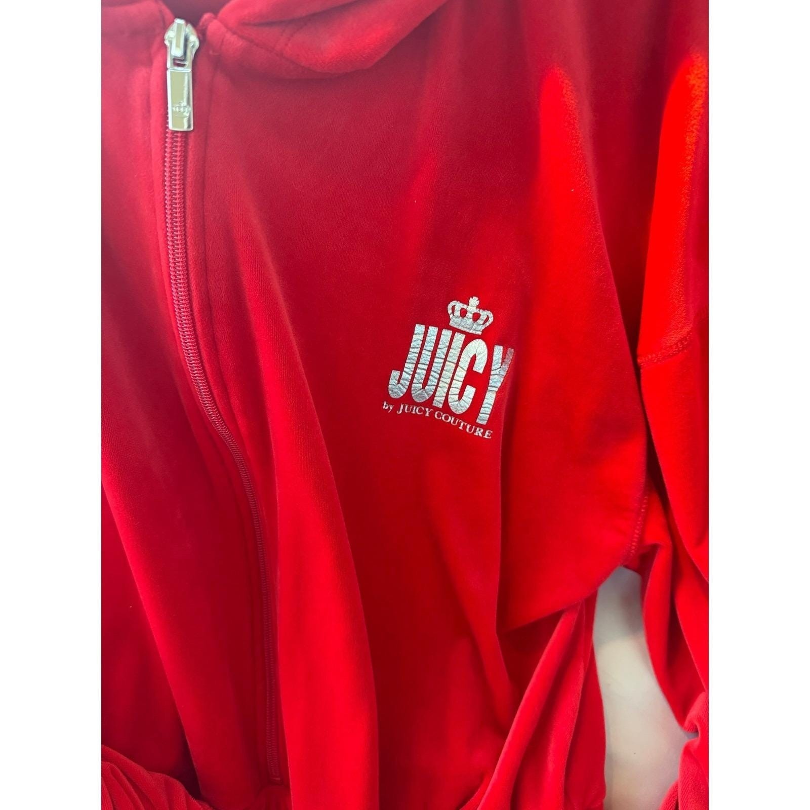Vintage Y2K Plus Size Barbie Pink Juicy Couture Velour Jumpsuit XXL cozy sexy