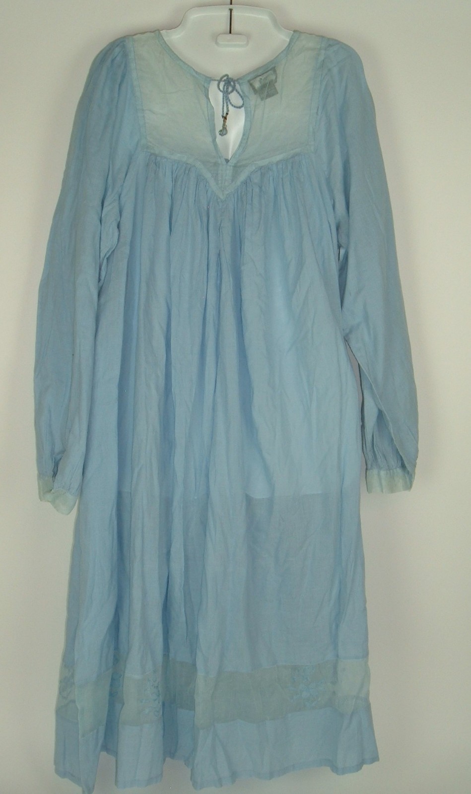 Vintage Dress 70s Floral festival India Boho Hippy Cotton M Orients Exclusive