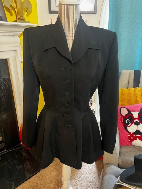 Norma Kamali Vintage 1980s Peplum Jacket