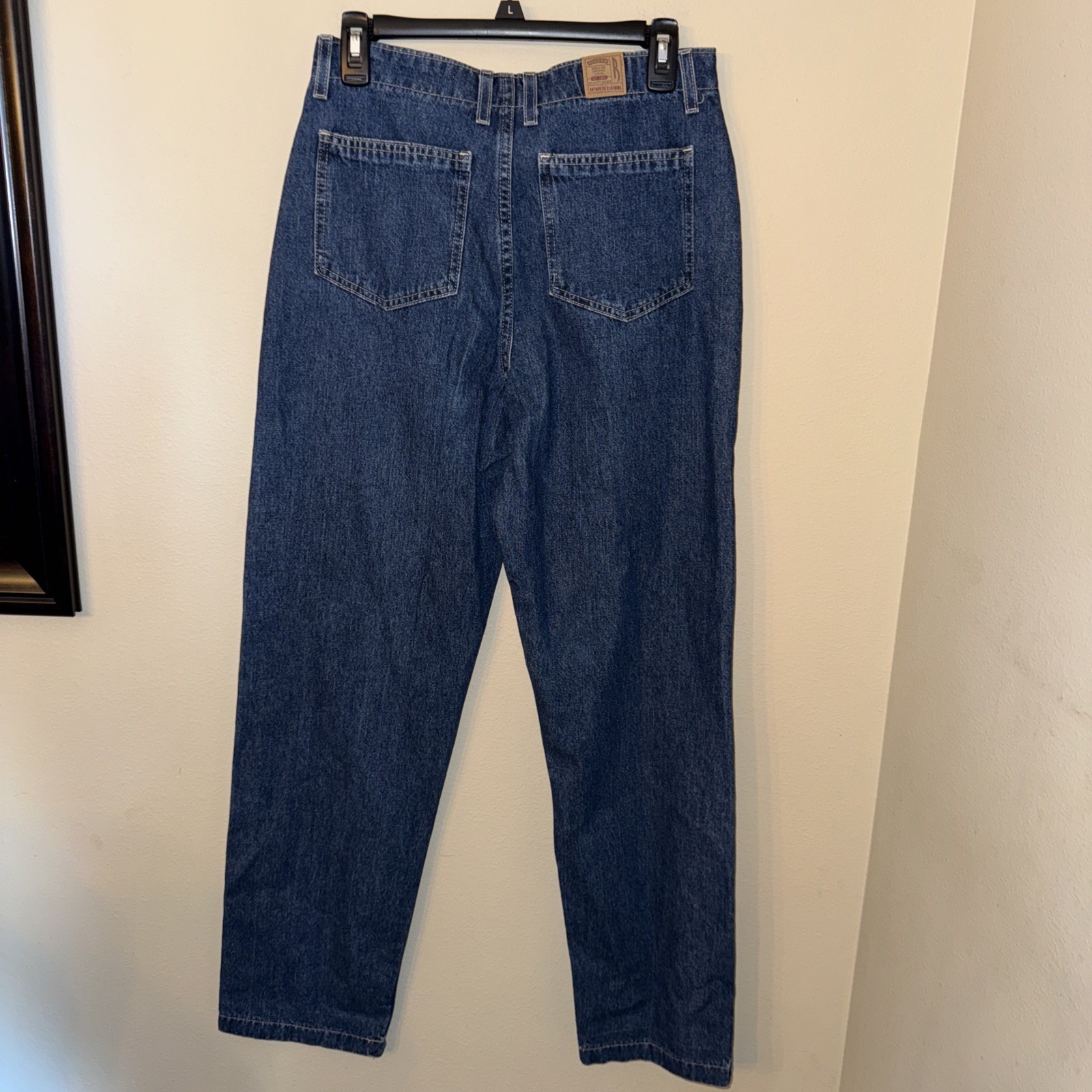 Vintage Riders by Lee High Rise Jeans Sz 6 Medium Wash 100% Cotton Straight Leg