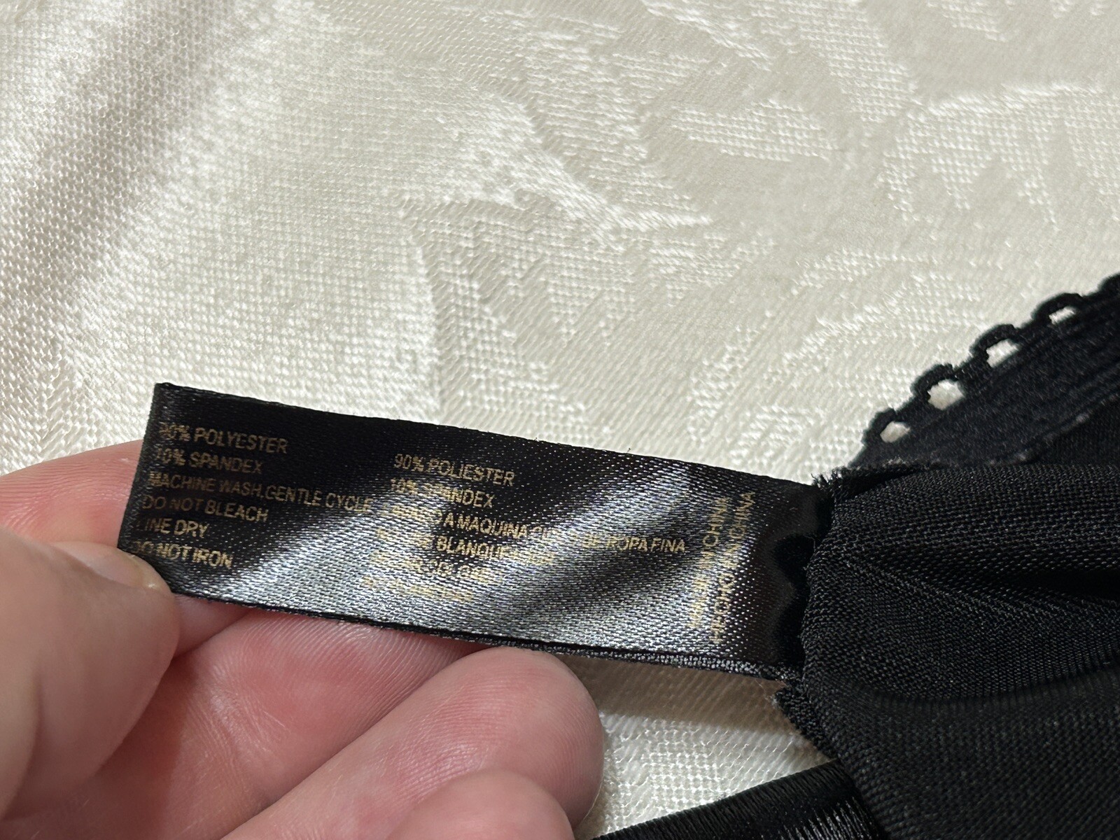 Vtg MARILYN MONROE 7159-49 Second Skin Satin 2X Black Leopard Panties #219