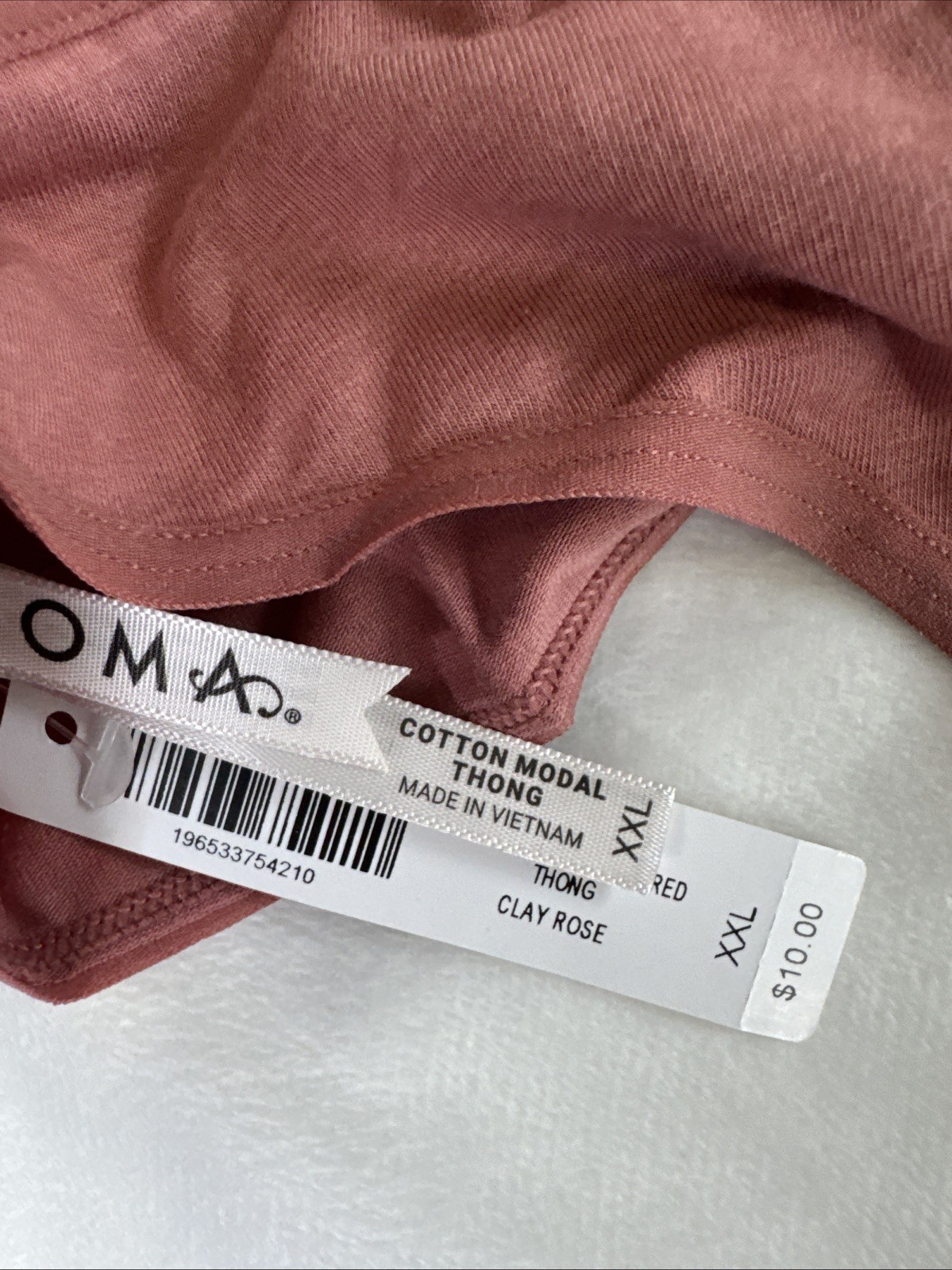 Soma Almost Bare & Cotton Modal Thong Panties XXL Set Of 2