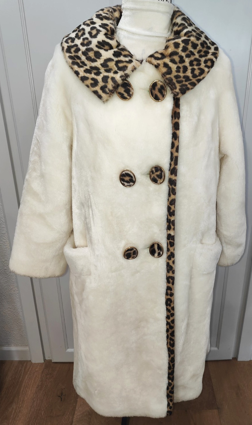 Vintage Norba by GLENOIT Faux Fur Coat 1950’s /1960’s