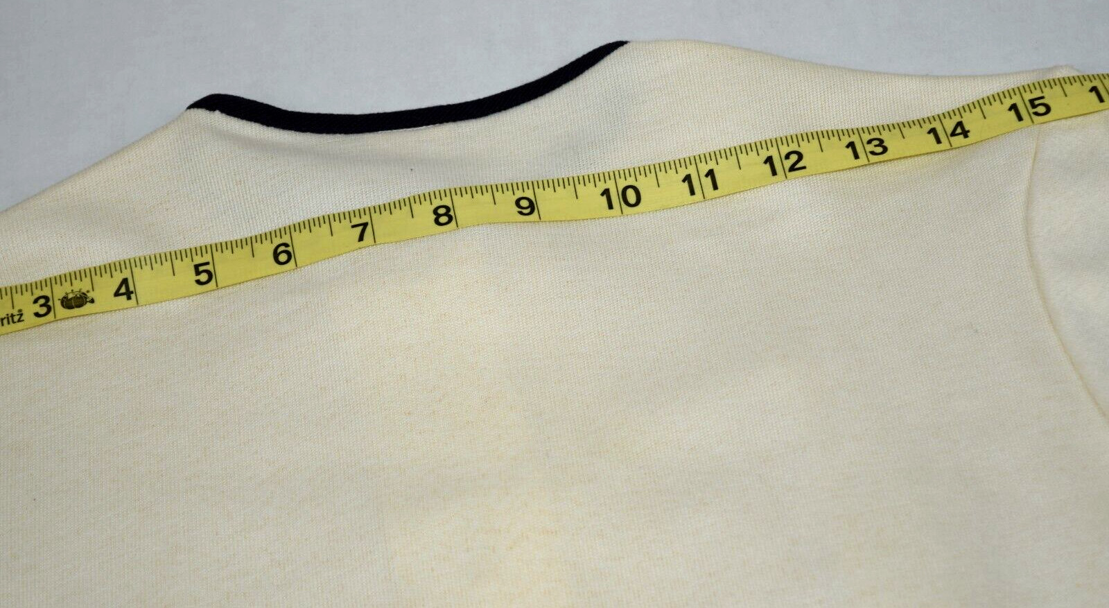 Vintage Jacket Jantzen Size M 70s Ivory Black Trim Leafy Green Embroidered Knit