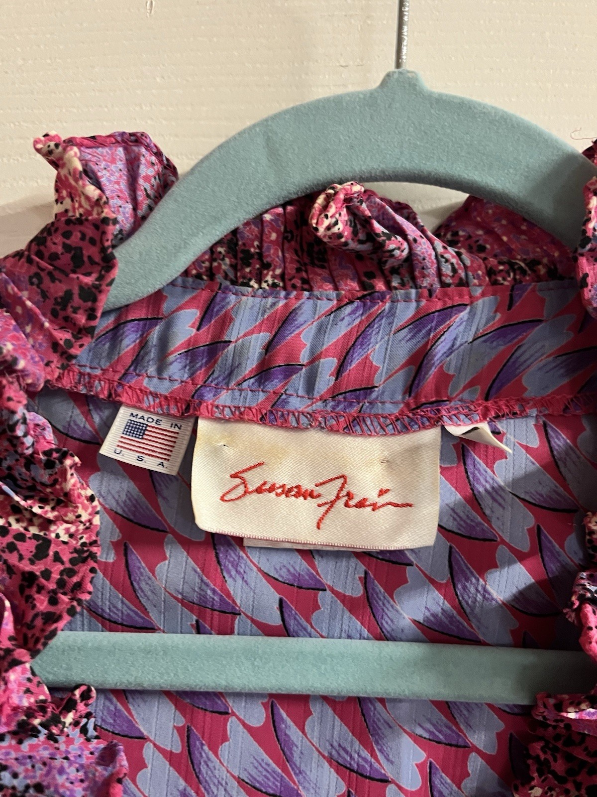 Fabulous Vintage Susan Freis Top Size S