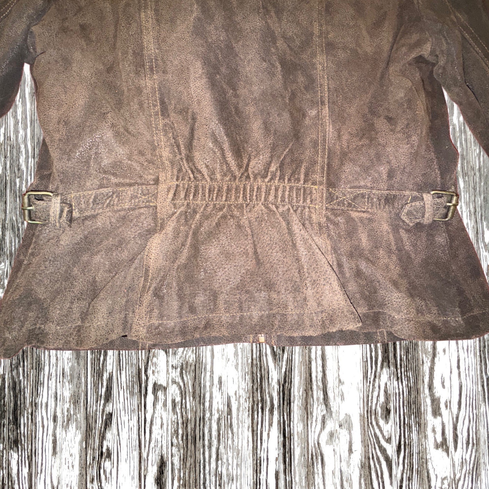 Lloyd Elliot’s Country Club Brown Leather Jacket Medium excellent condition