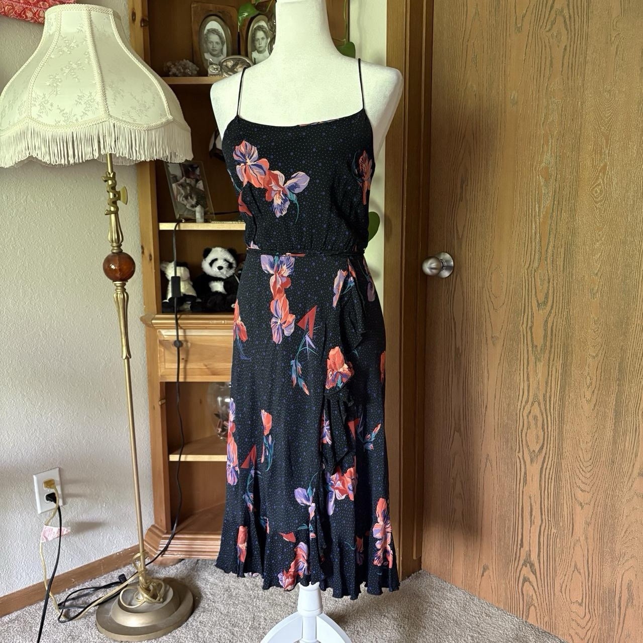 Vintage 1970’s Young Edwardian Arpeja Midi Wrap Dress