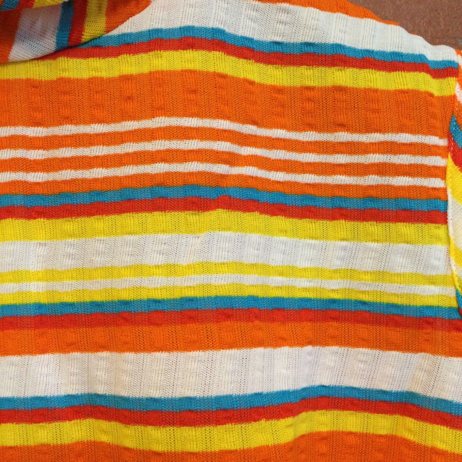 True Vintage 70s Cos Cob Womens Sleeveless Top Size 13/14 Mod Pop Kei Harajuku