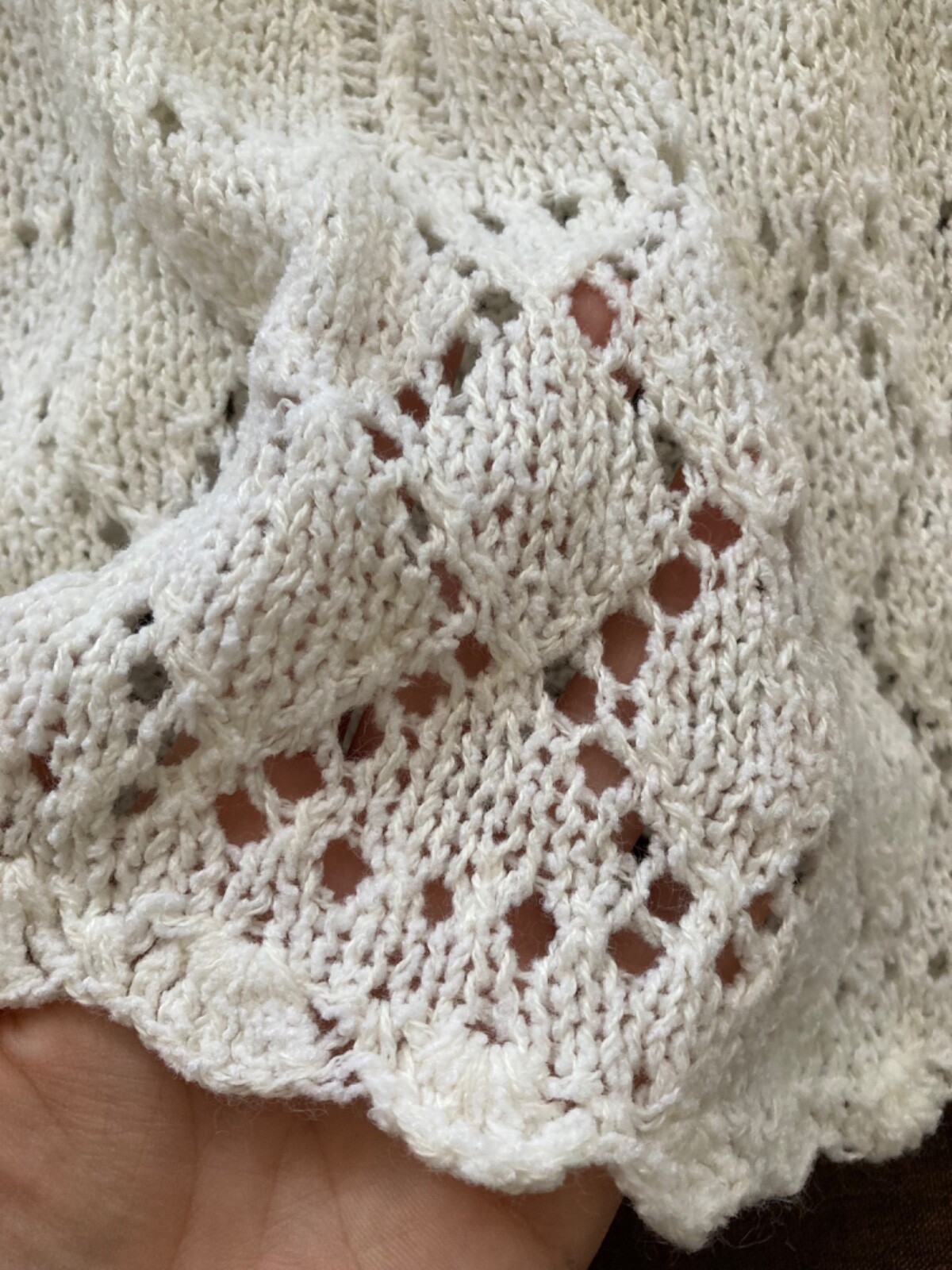 Handmade Vintage Crochet Skirt Unique