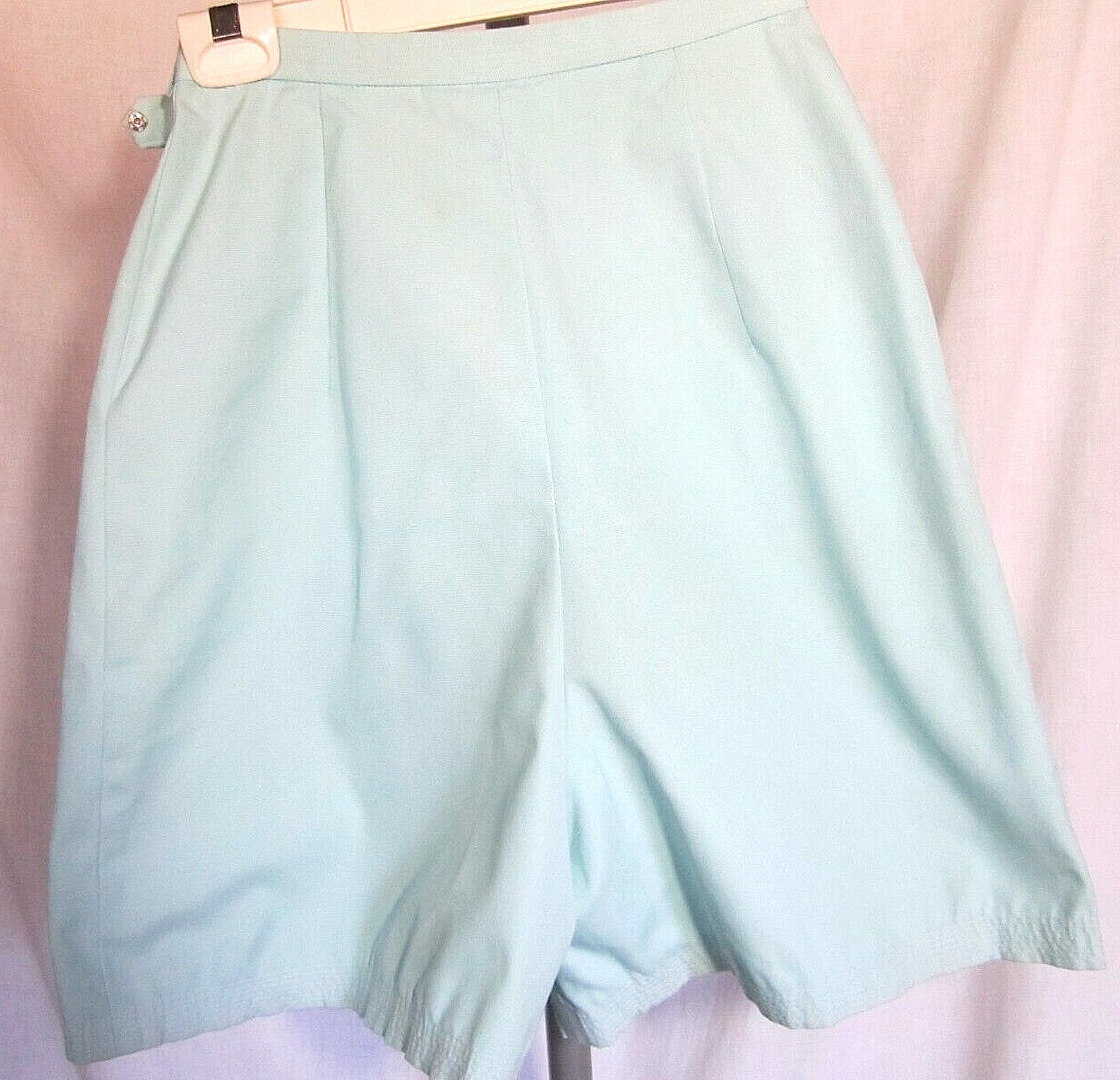 Vintage 60s MCM Mod Gogo Scooter Skort Shorts Mini Skirt Culottes 10 Koret Calif