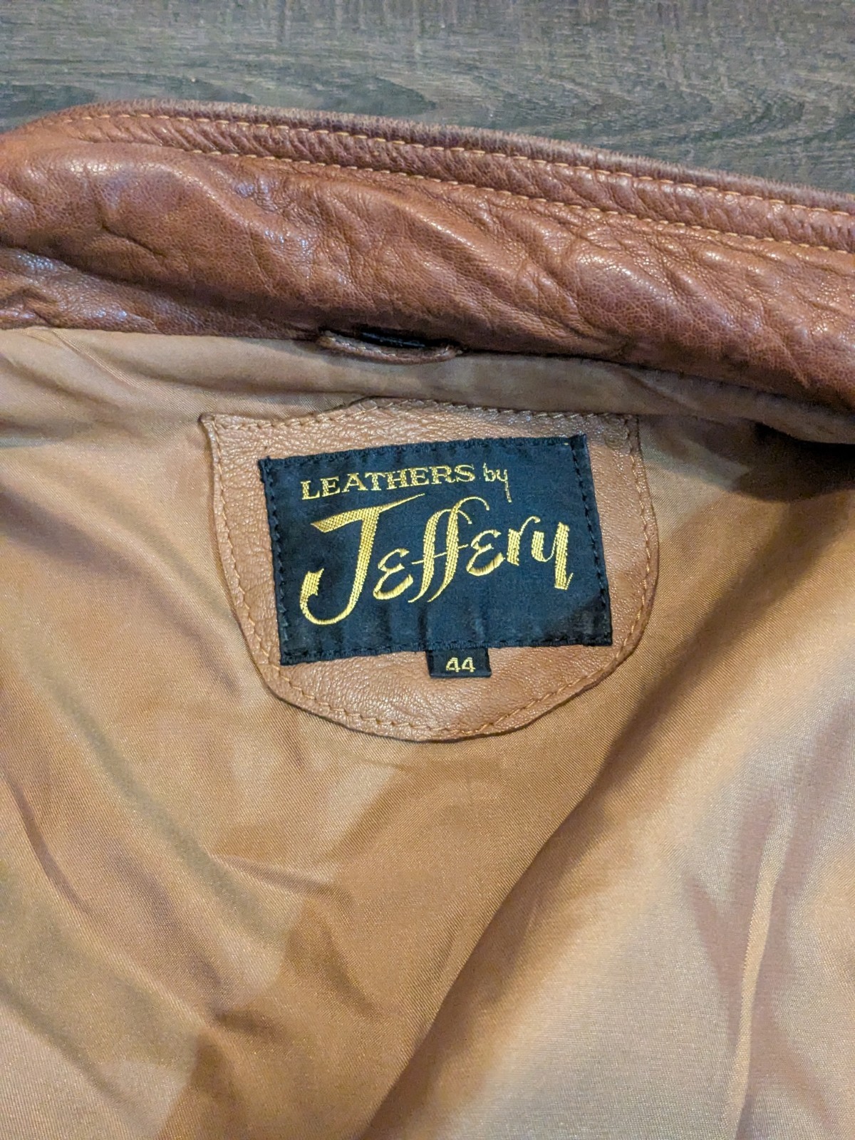 Vintage Leathers by Jeffery Men’s Jacket Size 44